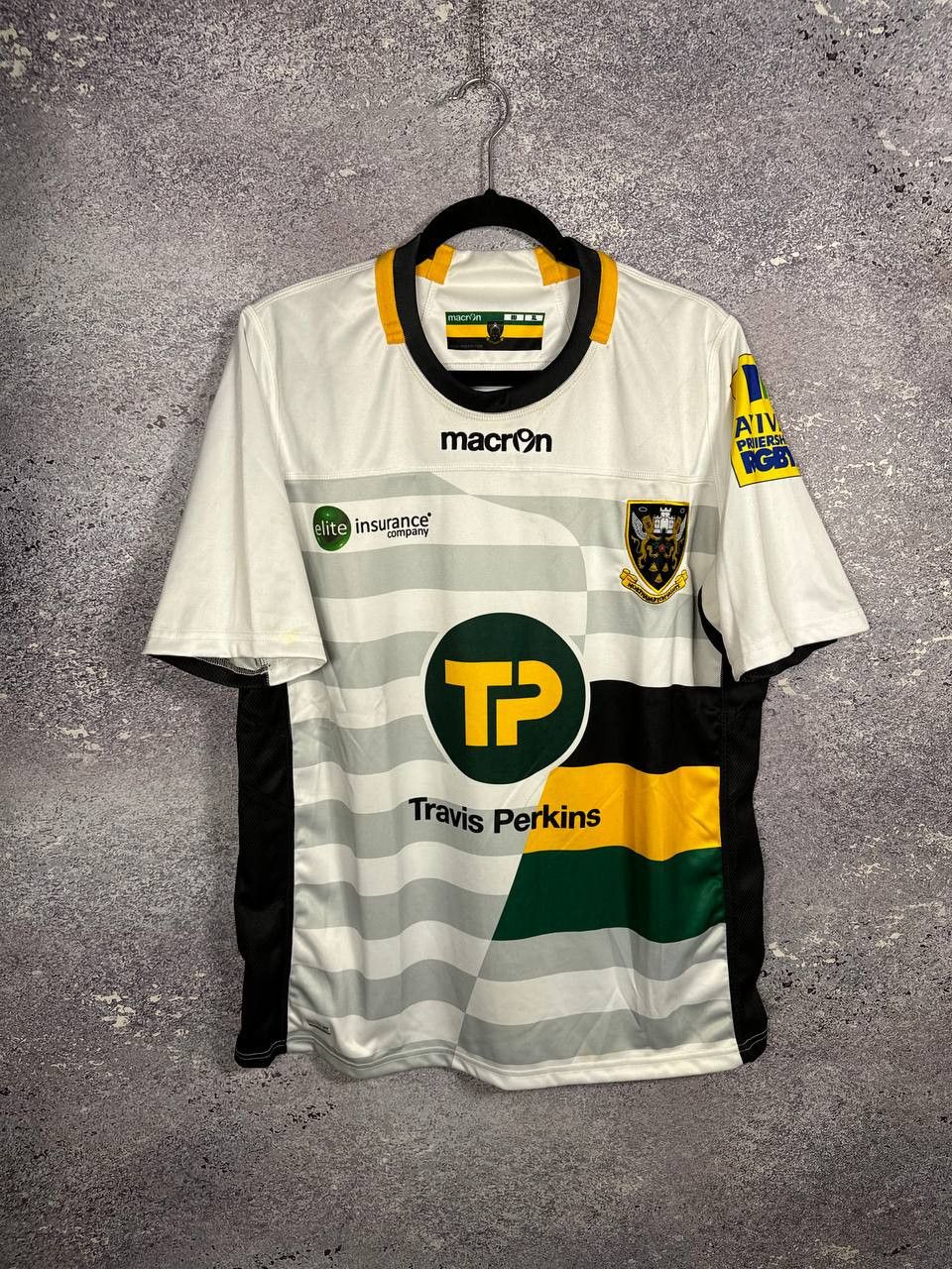 Macron Vintage Northampton Saints Macron Rugby Team Jersey XL Size US XL / EU 56 / 4 - 1 Thumbnail