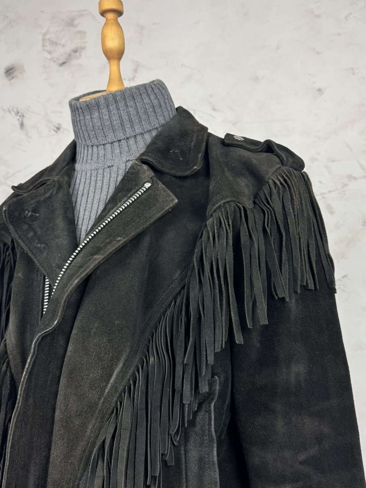 Vintage Vintage Leather Western Jacket Size S - M Size US M / EU 48-50 / 2 - 3 Thumbnail
