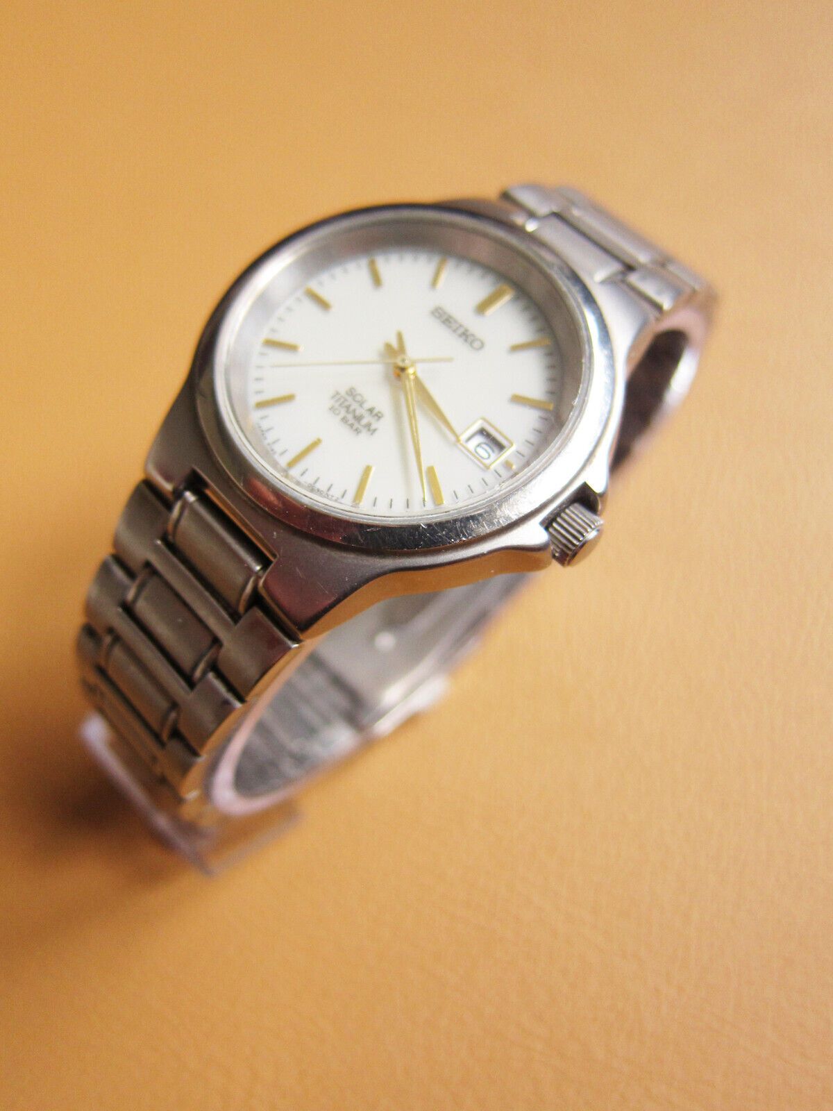 Other SEIKO V145-0D60 Solar Titanium Full Dial Lume Watch (JAPAN) Size ONE SIZE - 3 Thumbnail