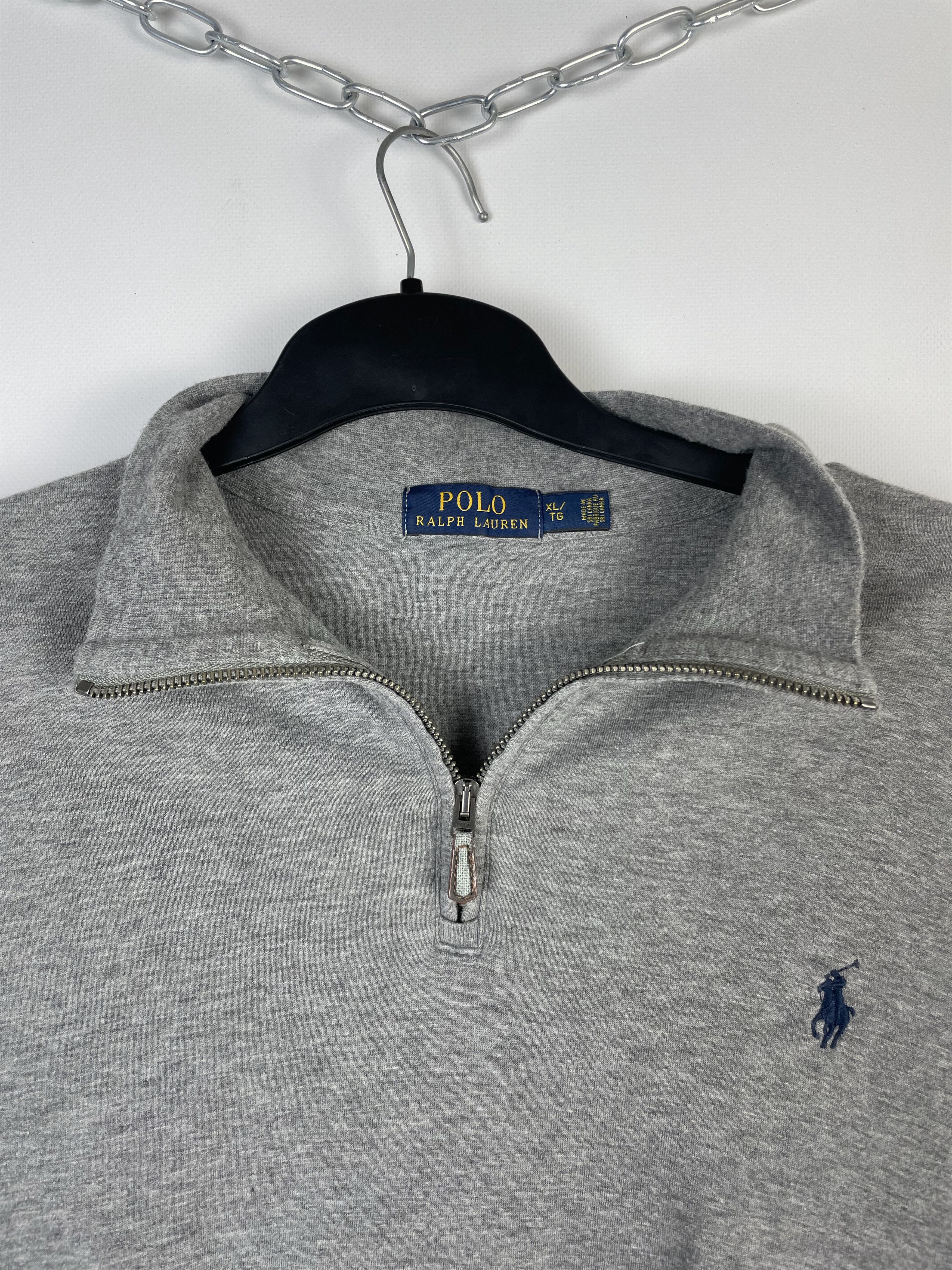 Polo Ralph Lauren × Vintage Vintage Polo Ralph Lauren Knit 1/4 Zip Sweater Size US XL / EU 56 / 4 - 5 Thumbnail