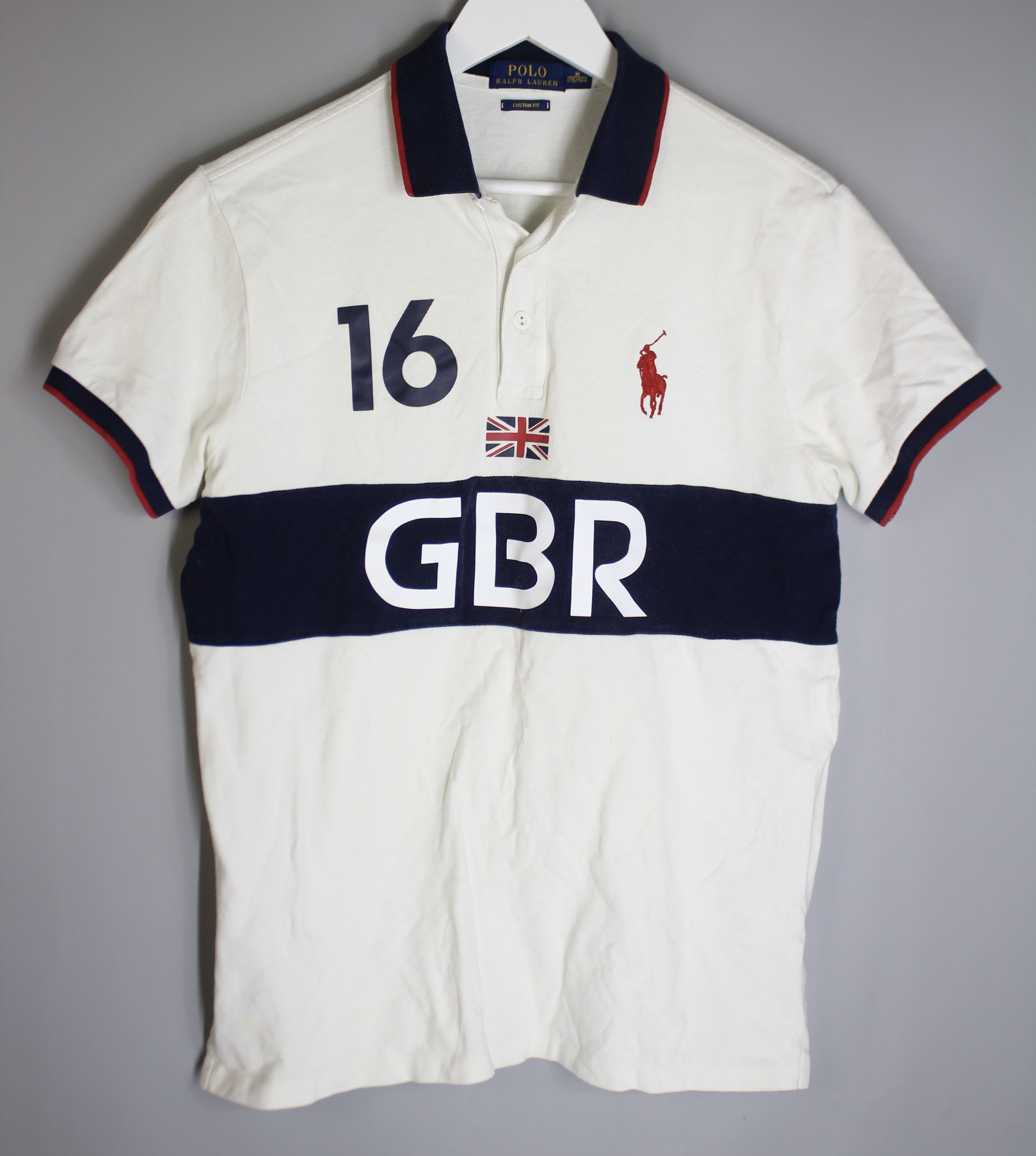 Polo Ralph Lauren Polo Ralph Lauren Great Britain Custom Country Jersey Polo Size US M / EU 48-50 / 2 - 1 Thumbnail
