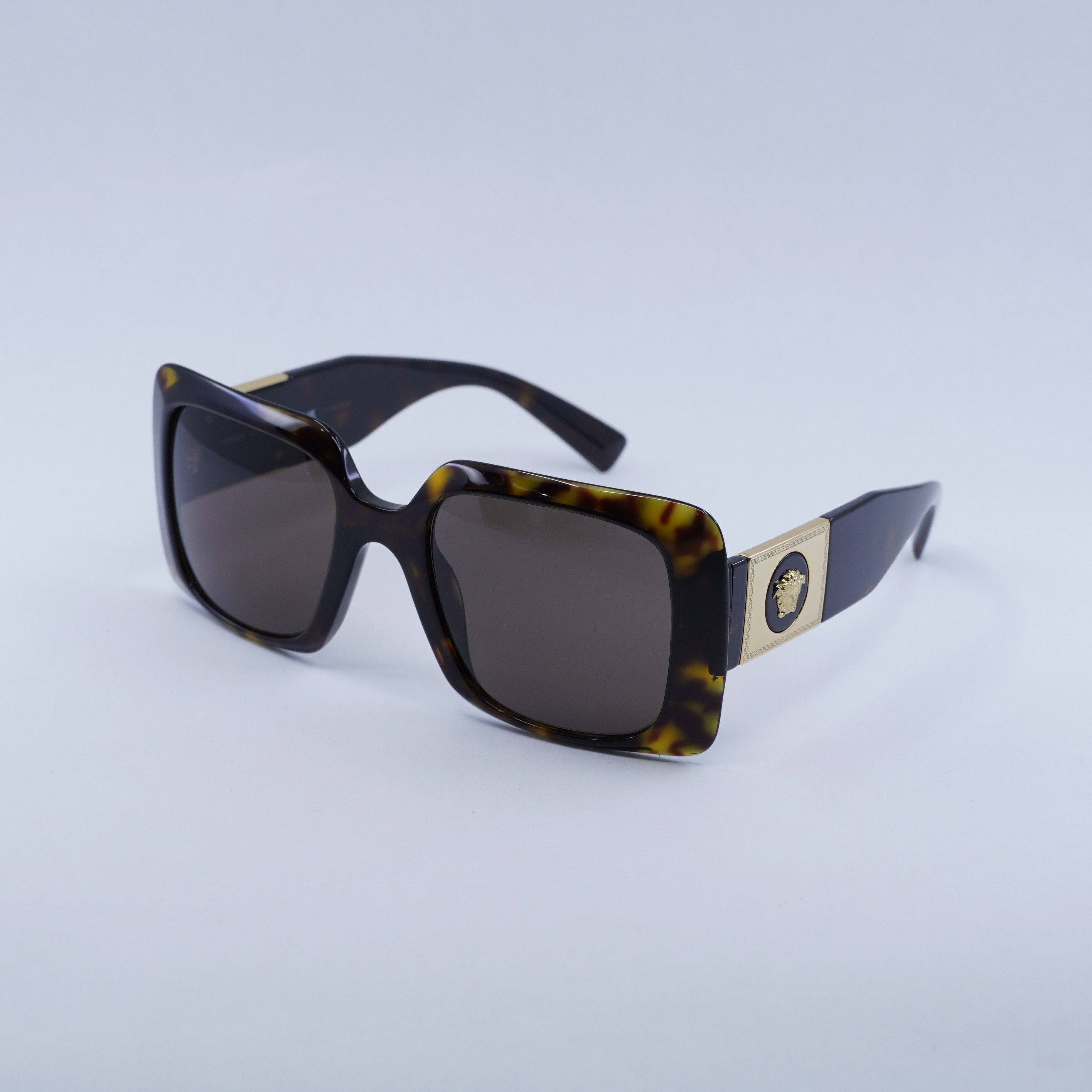 Versace Versace VE4405 108/73 Sunglasses Havana Square Frame Size ONE SIZE - 1 Thumbnail