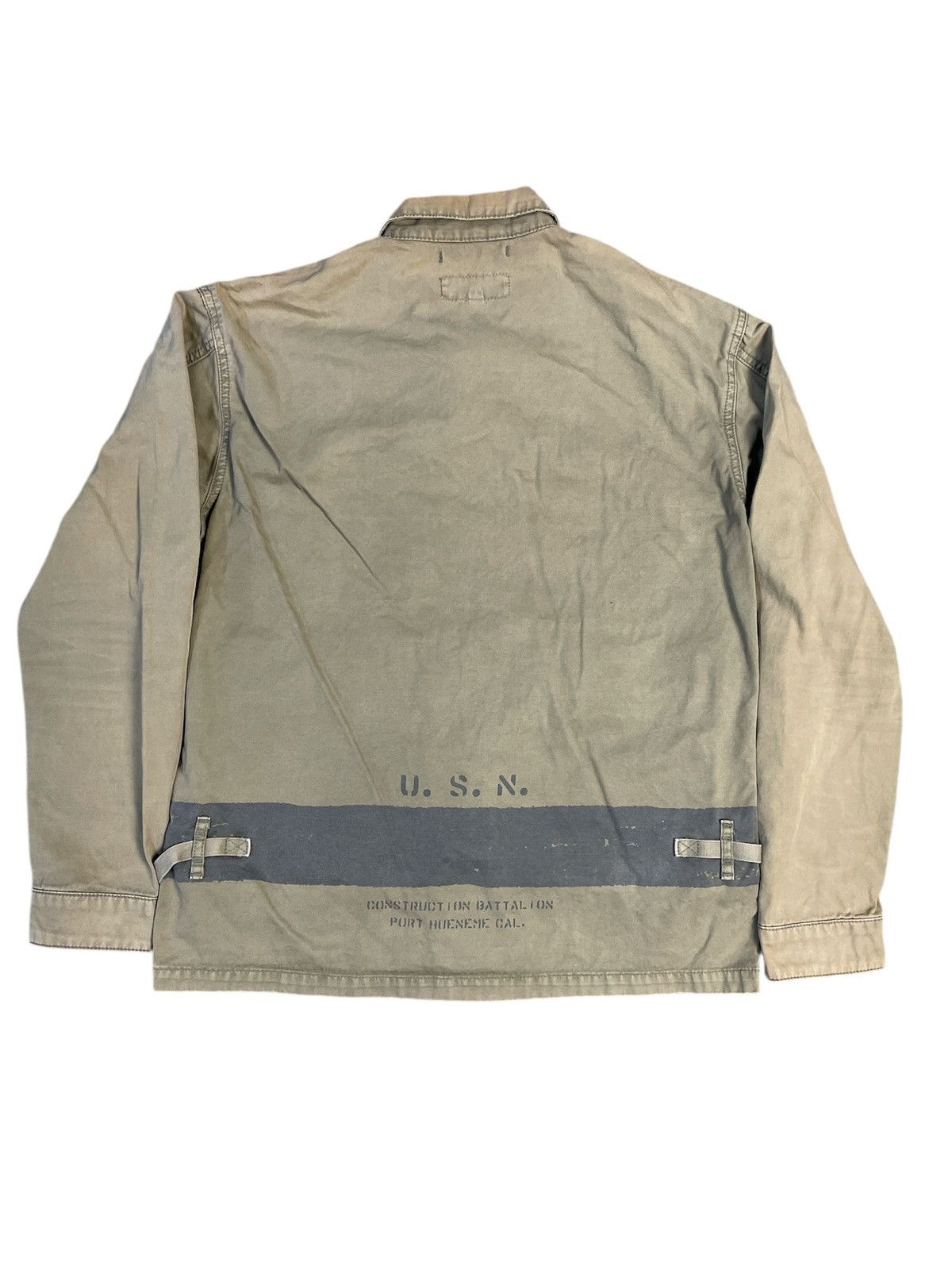 Avirex Avirex USN Military Sun Faded Jacket Size US L / EU 52-54 / 3 - 2 Thumbnail