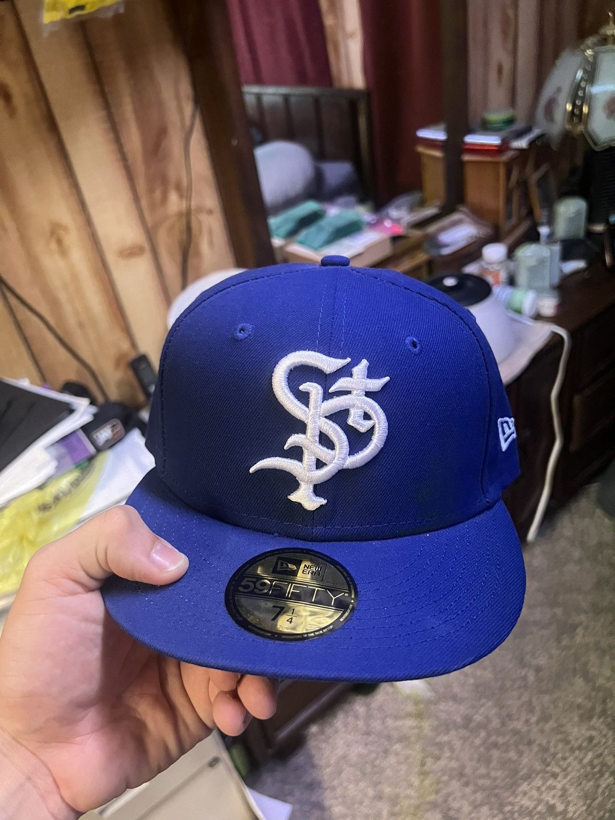 MLB × NFL × New Era New Era fitted hat lot of 5- 7 3/8 and 7 1/4 Size ONE SIZE - 3 Thumbnail