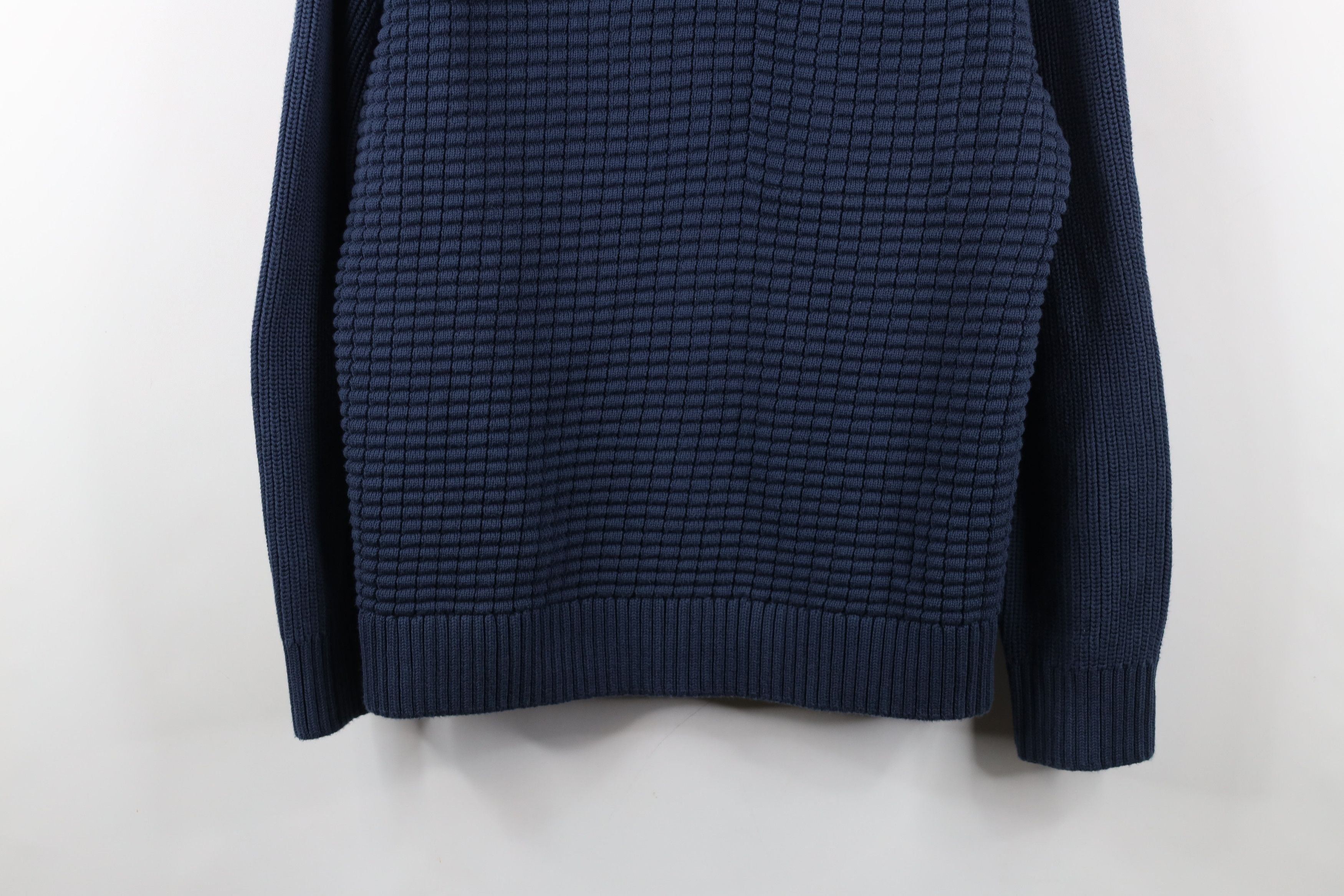 Duluth Trading Company × Vintage Duluth Trading Co Burly Retirement Button Mock Neck Sweater Size US L / EU 52-54 / 3 - 3 Thumbnail