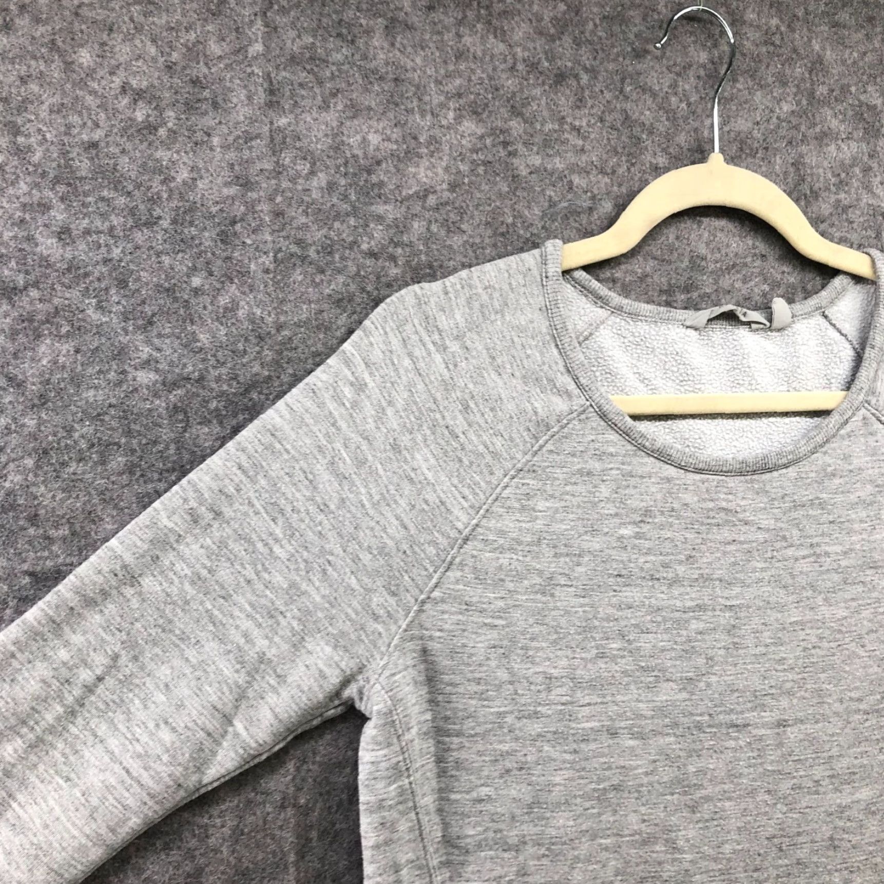 Athleta Athleta Sweatshirt Womens XXS Gray Relaxed Crewneck Longline Lightweight Size XXS / US 00 / IT 34 - 5 Thumbnail