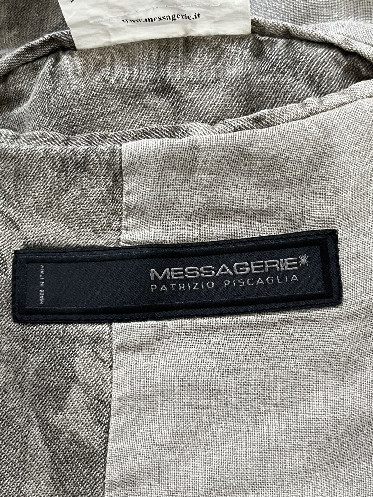 Messagerie Messagerie Patrizio Piscaglia Floral Linen Blazer Size US M / EU 48-50 / 2 - 13 Thumbnail