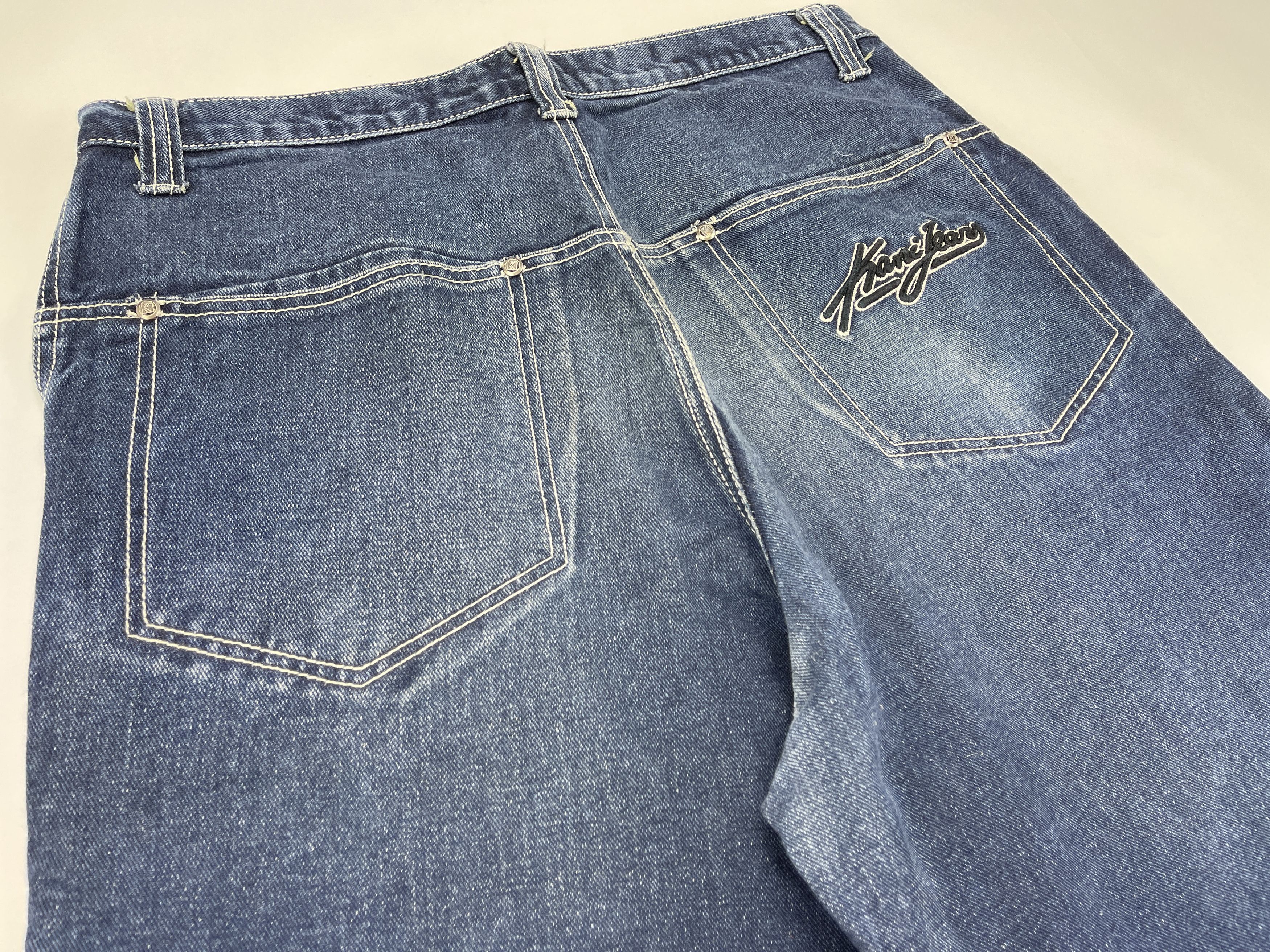 Karl Kani KARL KANI shorts, baggy, vintage Kani jeans 90s hip hop W 34 Size US 34 / EU 50 - 7 Thumbnail