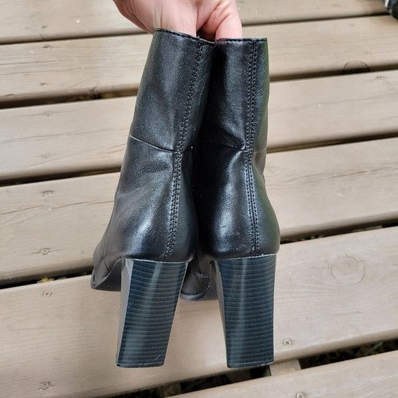 Vintage 90s y2k Candie´s Bratz Black Faux Leather Booties - Footwear