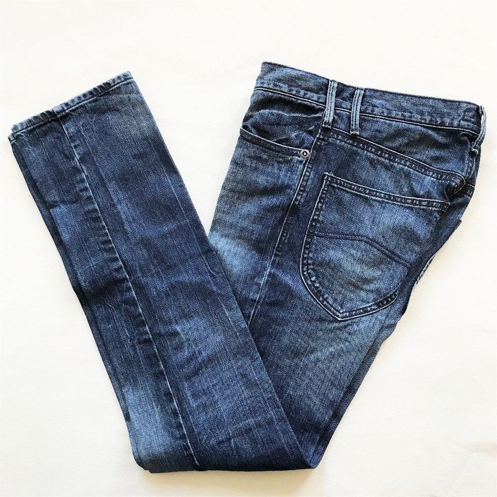 Giorgio Armani Armani Jeans J024L Dark Wash Medium Rise Straight Leg Women' Size 29" - 5 Thumbnail