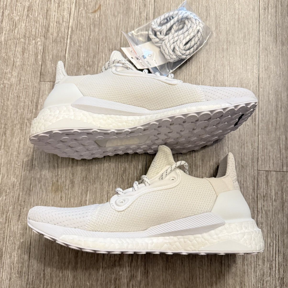 Adidas × Pharrell Men’s Adidas Pharrell Solar Hu Glide PRD Cloud White Sz 5 Size US 5 / EU 37 - 3 Thumbnail
