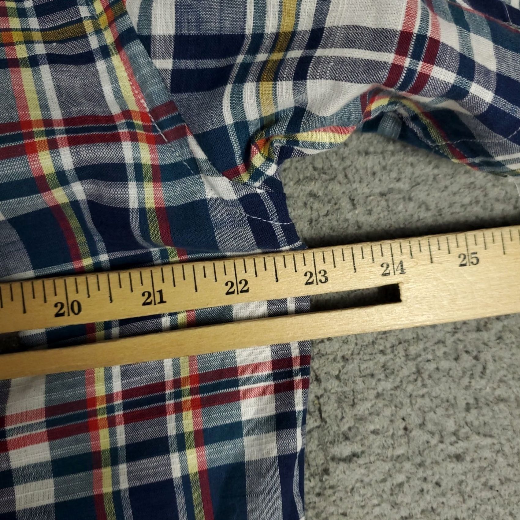 Brooks Brothers Brooks Brothers Shirt Mens Medium Blue Plaid Regent Button Up Short Sleeve Size US M / EU 48-50 / 2 - 5 Thumbnail