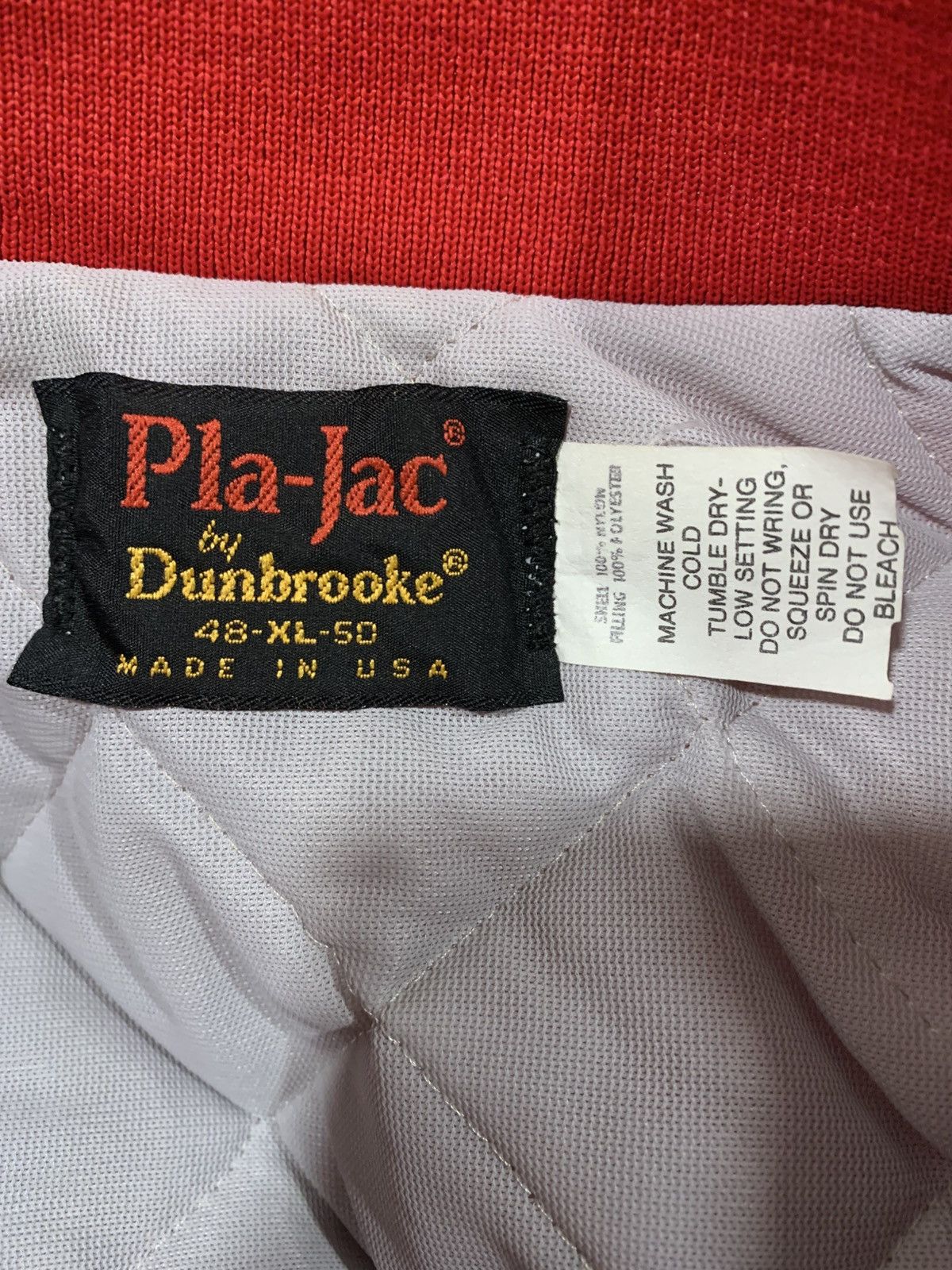 Dunbrooke 1989 pacific division red bomber jacket Size US XL / EU 56 / 4 - 10 Thumbnail