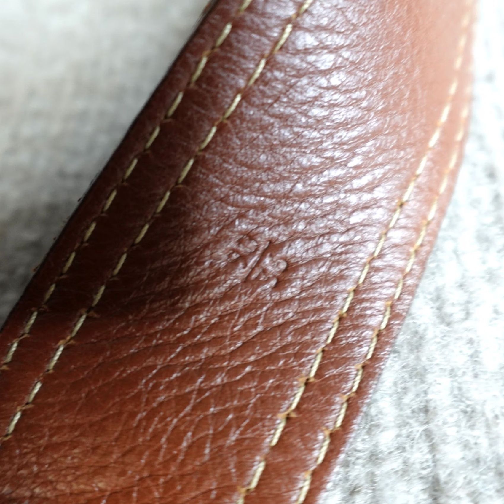 Miu Miu Miu Miu Belt Brown Leather Buckle Made in Italy Women One Size Vintage: No Regular Order Size ONE SIZE - 3 Thumbnail