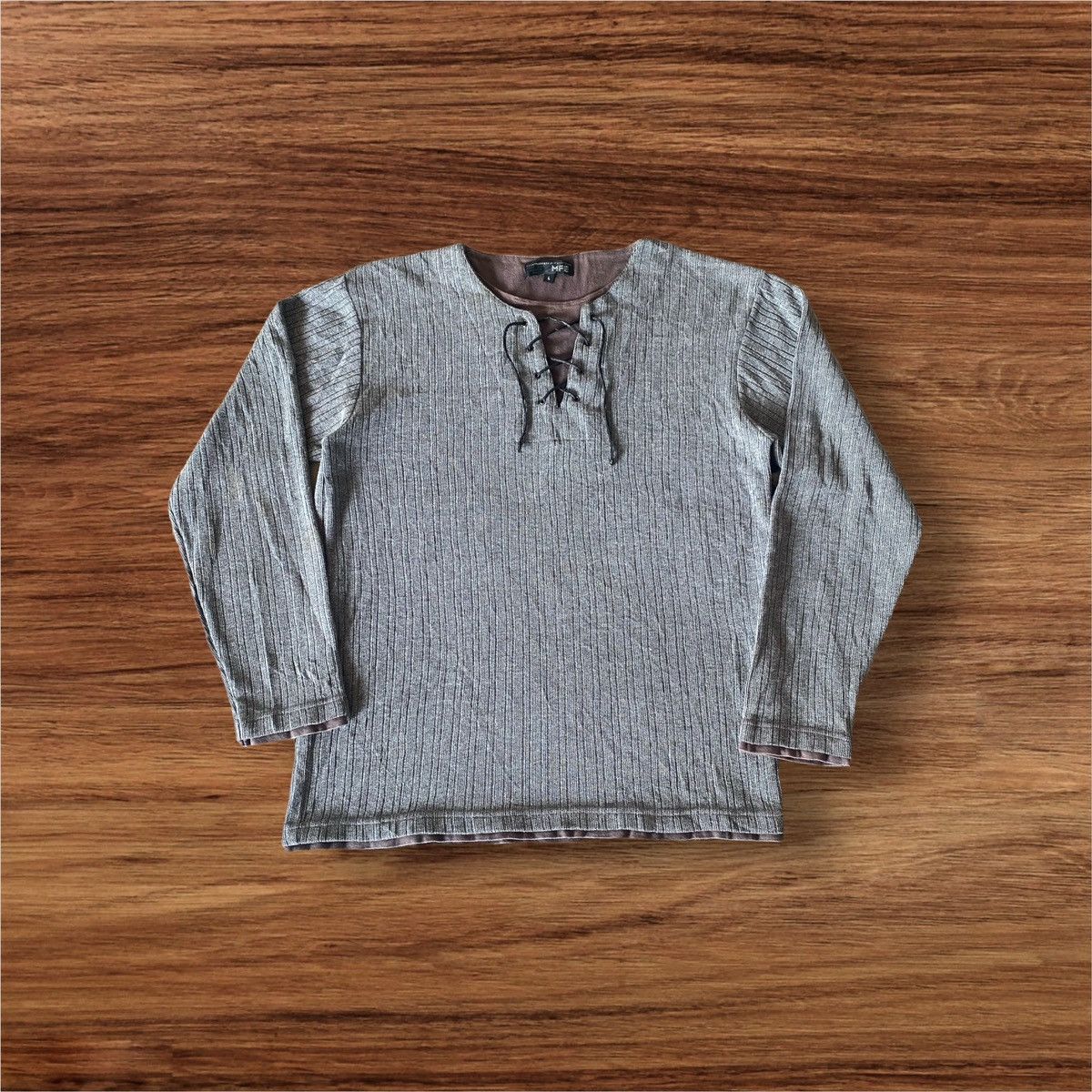 Japanese Brand Vintage Japanese Brand MFE Long Sleeve T-Shirt Size US M / EU 48-50 / 2 - 1 Thumbnail