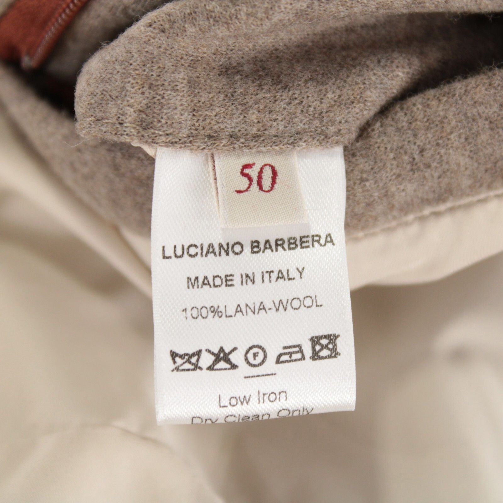 Luciano Barbera Luciano Barbera Vest Size M US In Beige Wool Size US M / EU 48-50 / 2 - 9 Thumbnail