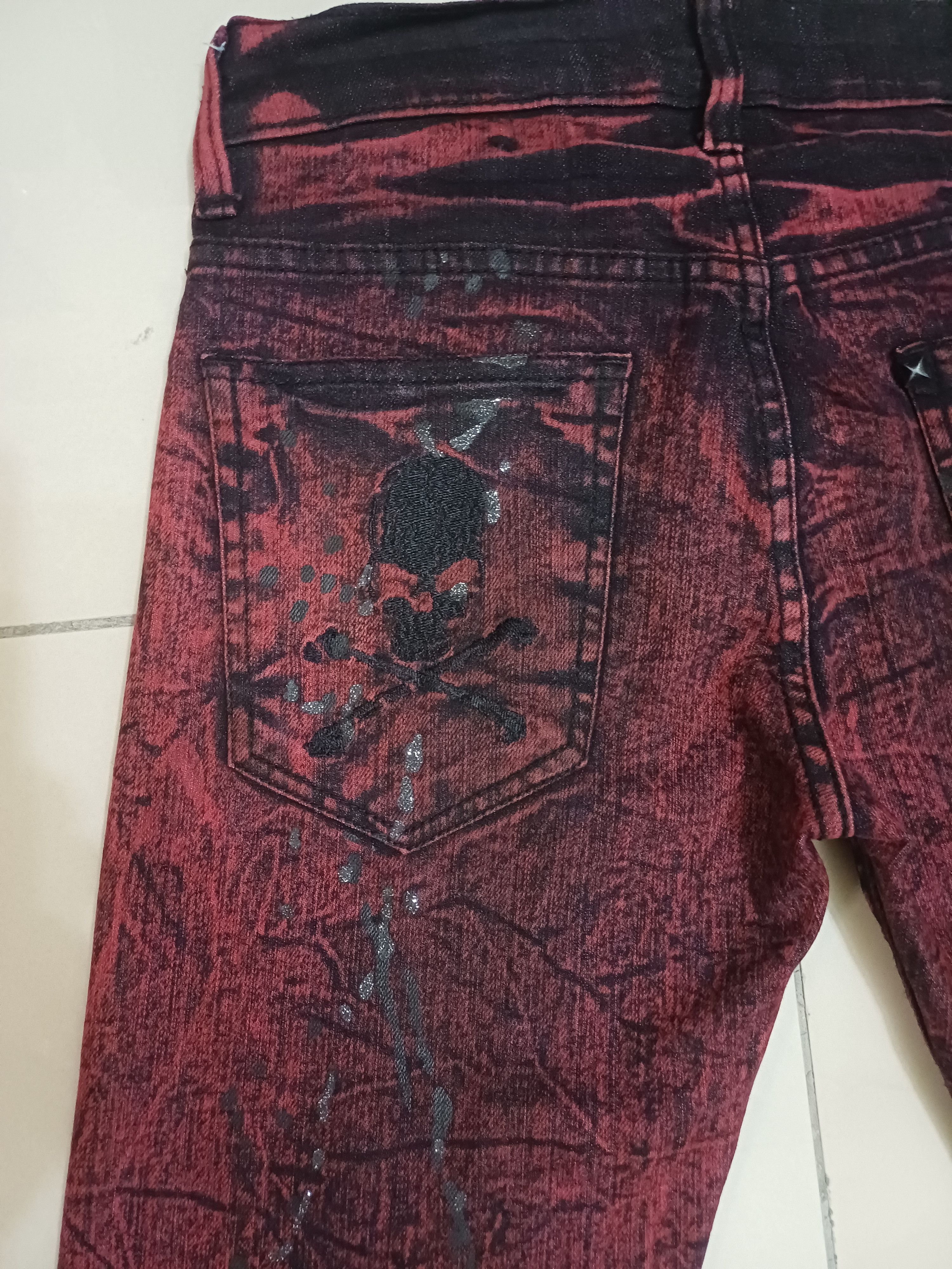 Other Crazy slim flared jeans 🔥 gothic/ punkers jeans🔥 Size US 30 / EU 46 - 8 Thumbnail