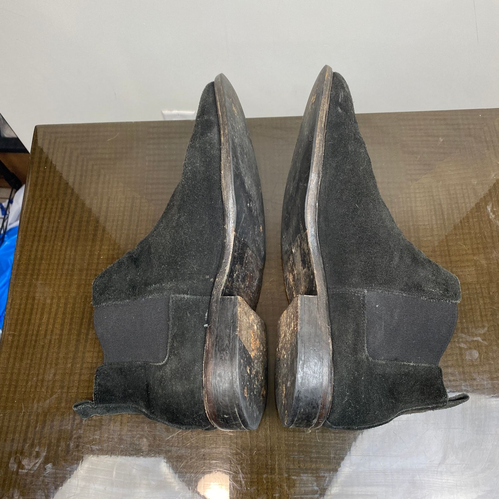 Allsaints Allsaints Suede Slip On Ankle Chelsea Boots Men's 46 US 12 Size US 12 / EU 45 - 5 Thumbnail