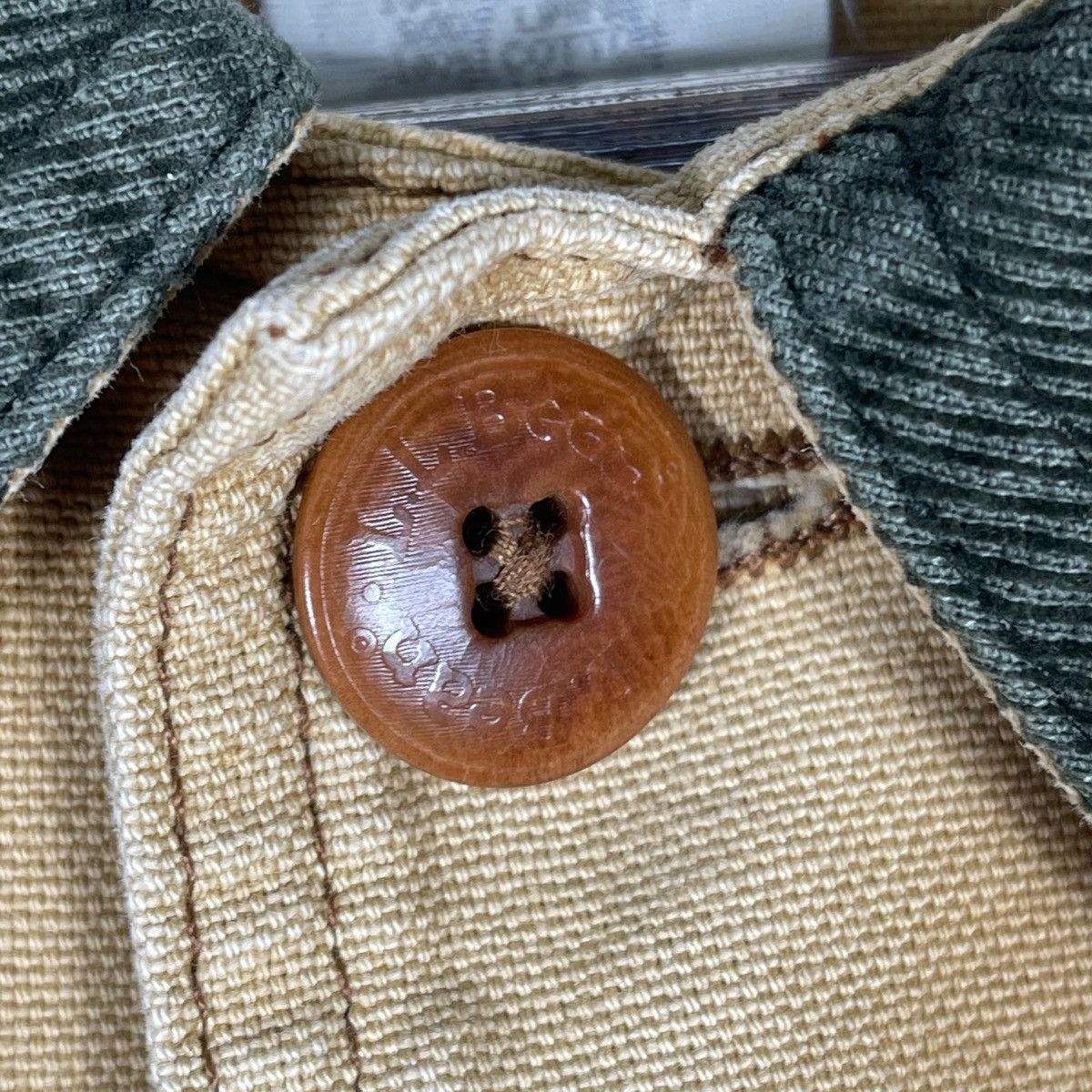 L.L. Bean Vintage L.L. Bean Field Coat Barn Jacket Tan Canvas Size US L / EU 52-54 / 3 - 6 Thumbnail