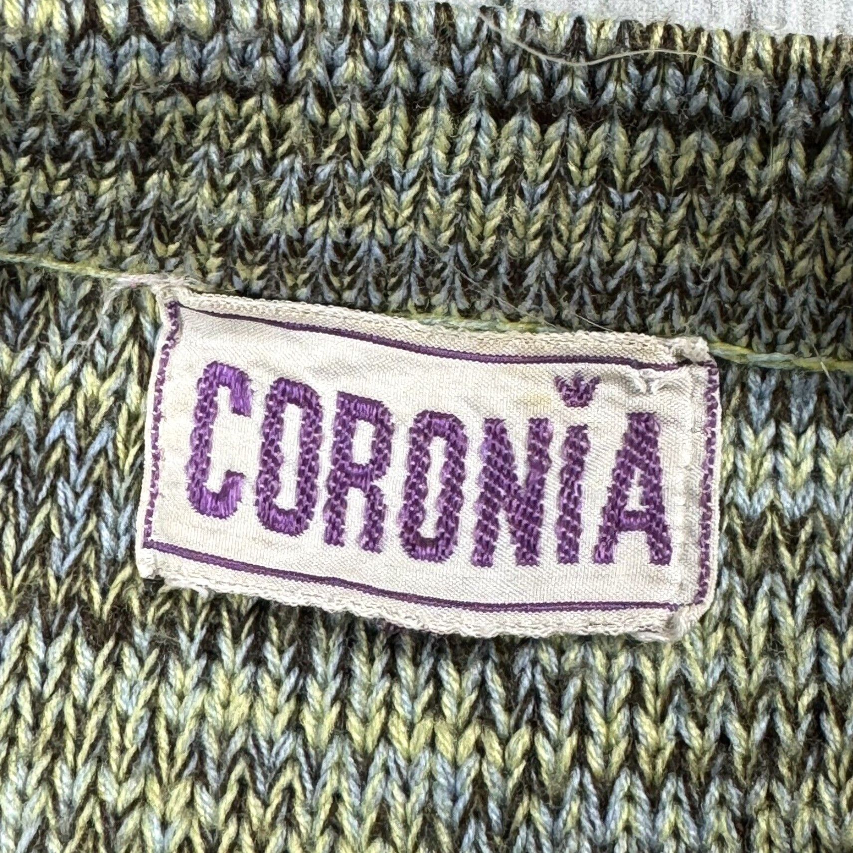 Vintage VINTAGE Coronía Boho Sweater Women M Flared Sleeve Floral Knit 60s 70s Hippy Festival Size M / US 6-8 / IT 42-44 - 6 Thumbnail