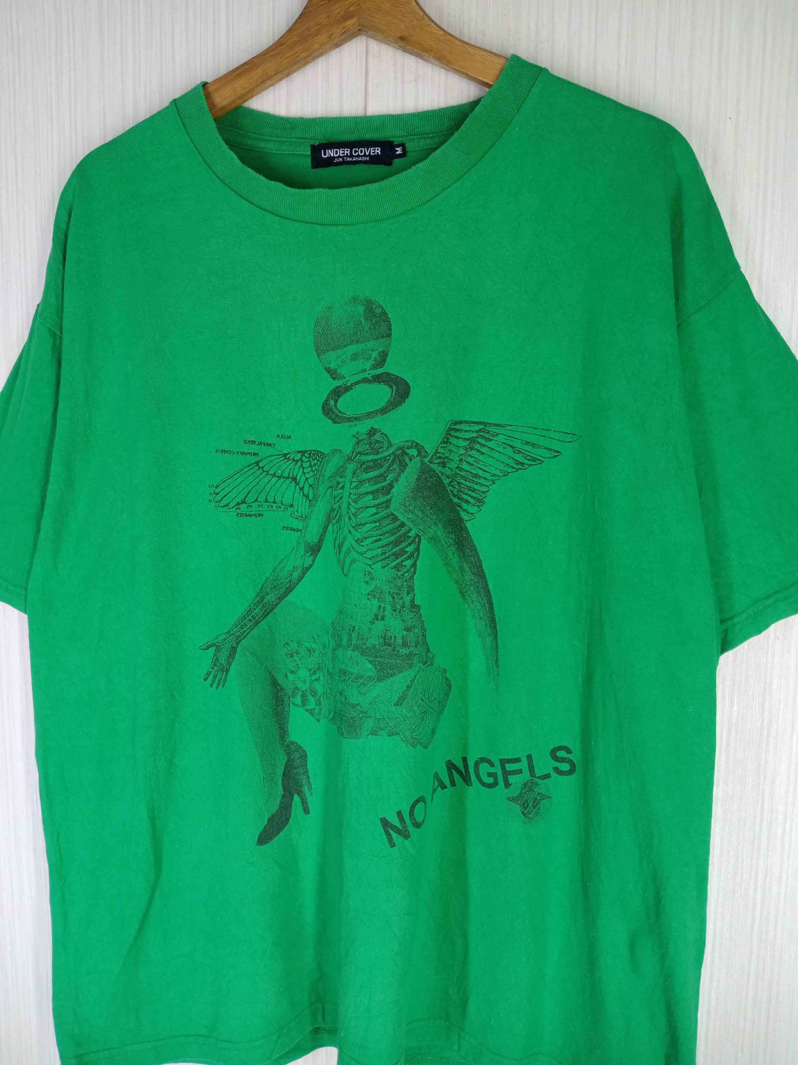 Undercover Undercover Jun Takahashi Skeleton No Angels Tshirt Size US XL / EU 56 / 4 - 2 Thumbnail