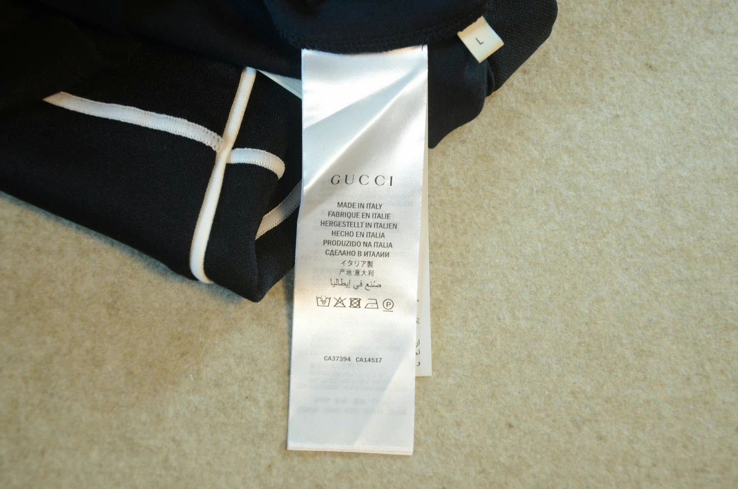 Gucci Gucci Black GG Embroidered Elastic Track Pants L Unisex Size US 40 / EU 56 - 8 Thumbnail