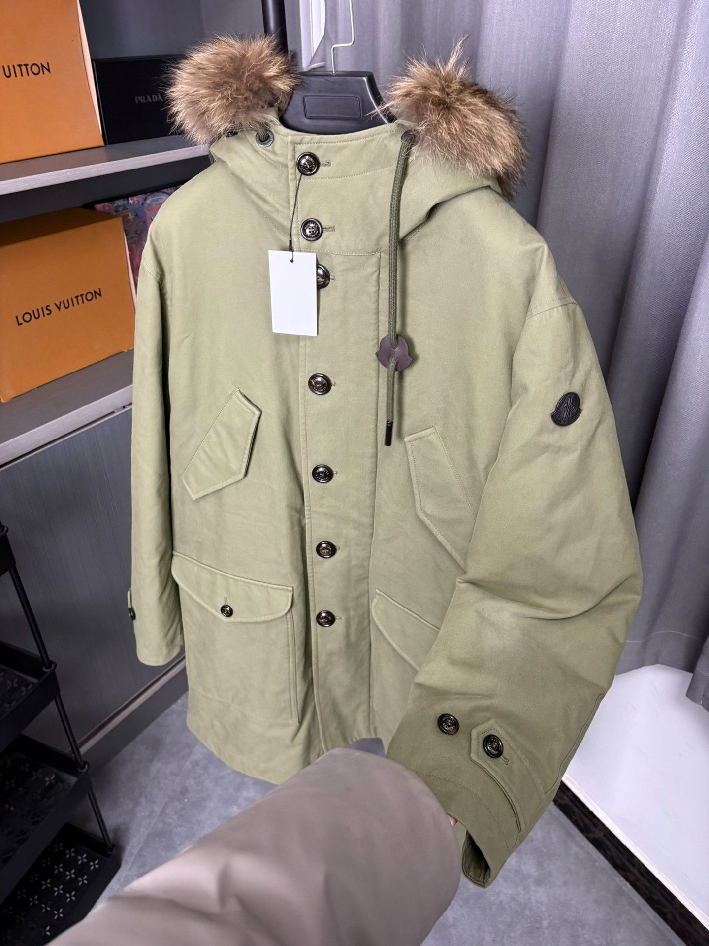 Moncler Moncler Long Heavy Coat S Men Size US S / EU 44-46 / 1 - 1 Thumbnail