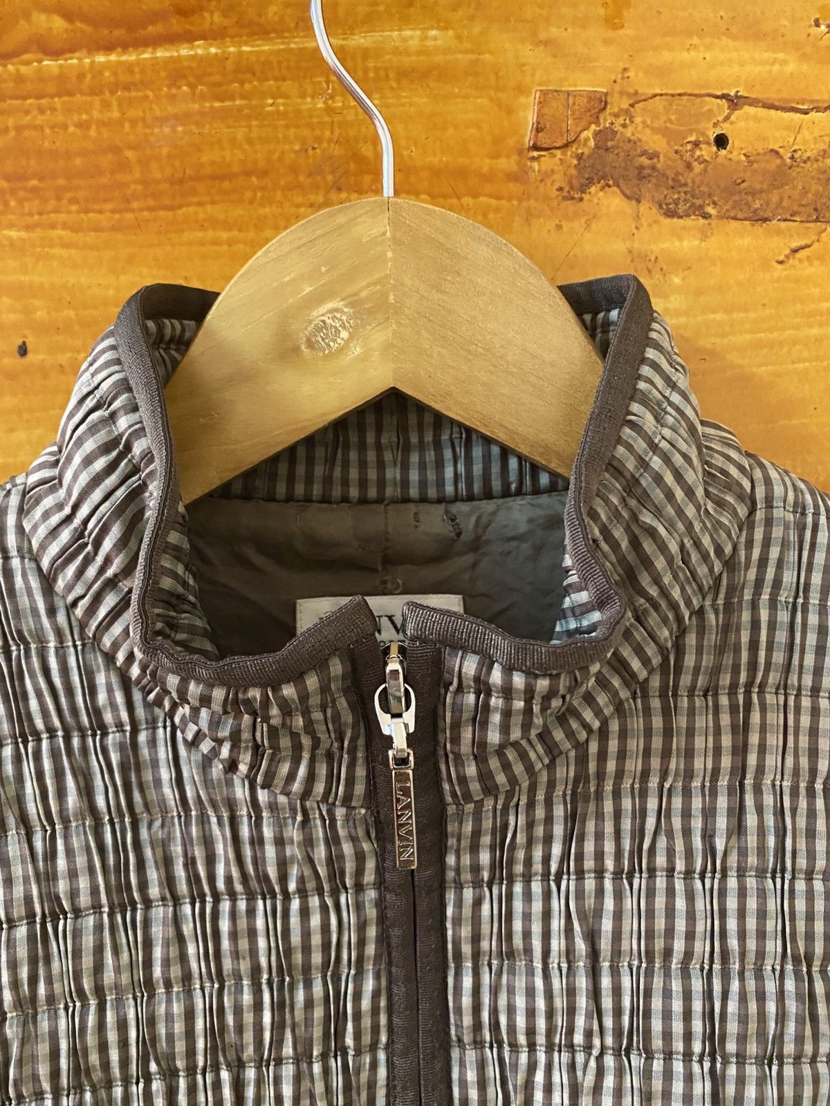 Lanvin Vintage Lanvin PLEAT vest jacket Size US M / EU 48-50 / 2 - 4 Thumbnail
