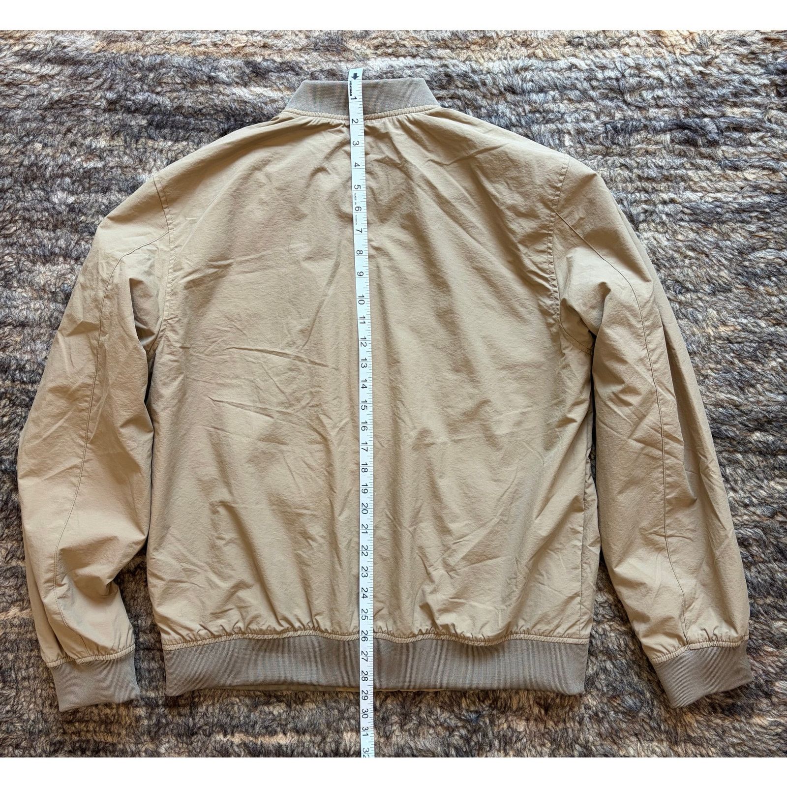 Banana Republic Men’s tan khaki bomber jacket Baracuta Large Banana Republic Size US L / EU 52-54 / 3 - 6 Thumbnail