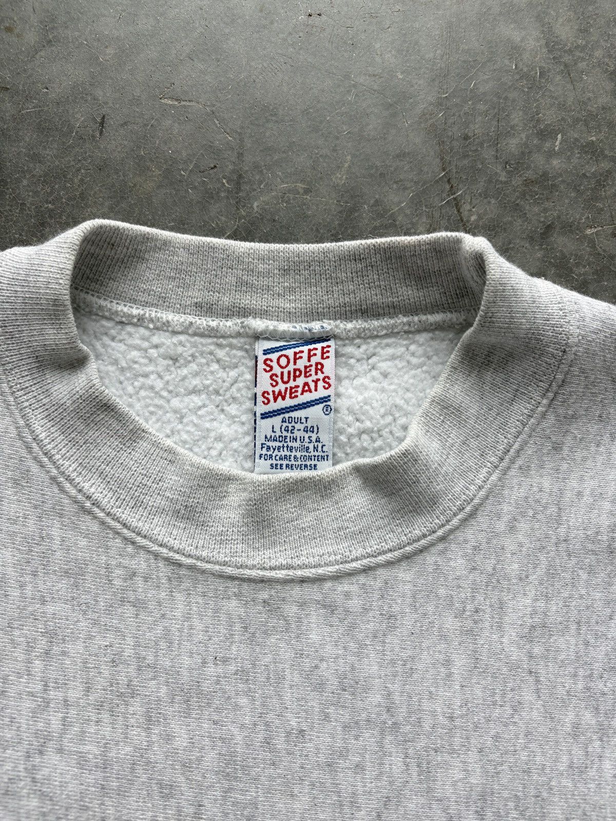 Vintage Vintage 90s Soffee VMI Reverse Weave Sweatshirt Size US L / EU 52-54 / 3 - 3 Thumbnail