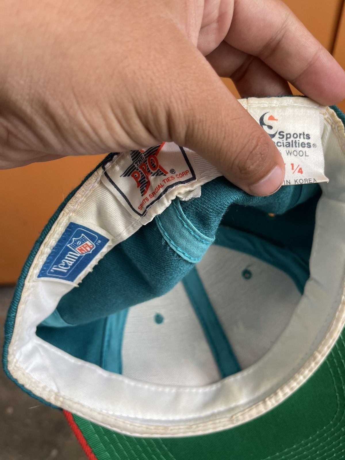 NFL × Vintage Vintage Miami Dolphins Sport Specialties Embroidered Hats714 Size ONE SIZE - 5 Thumbnail