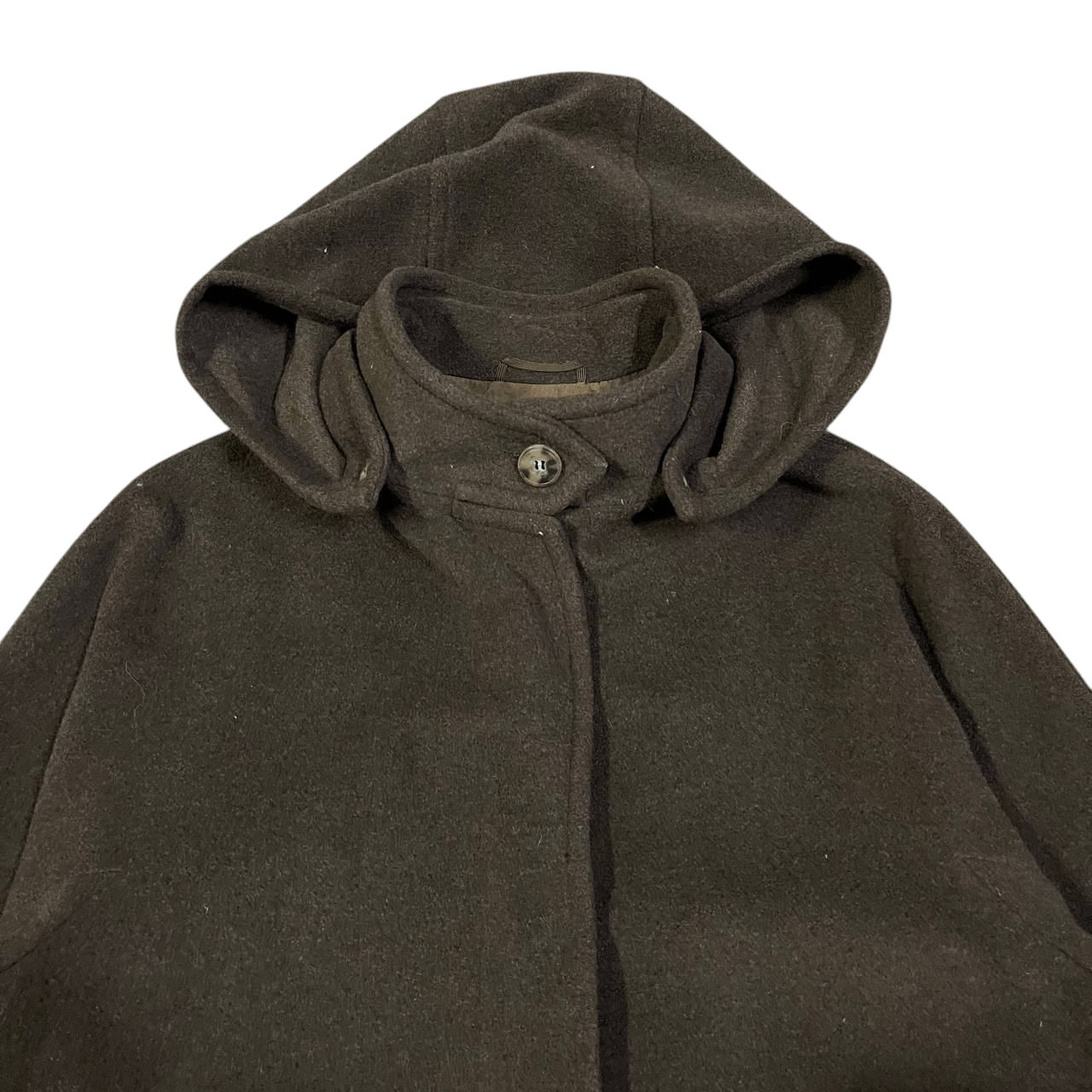 Weekend Max Mara Weekend Max Mara Wool Long Coat with Hood Size M / US 6-8 / IT 42-44 - 5 Thumbnail