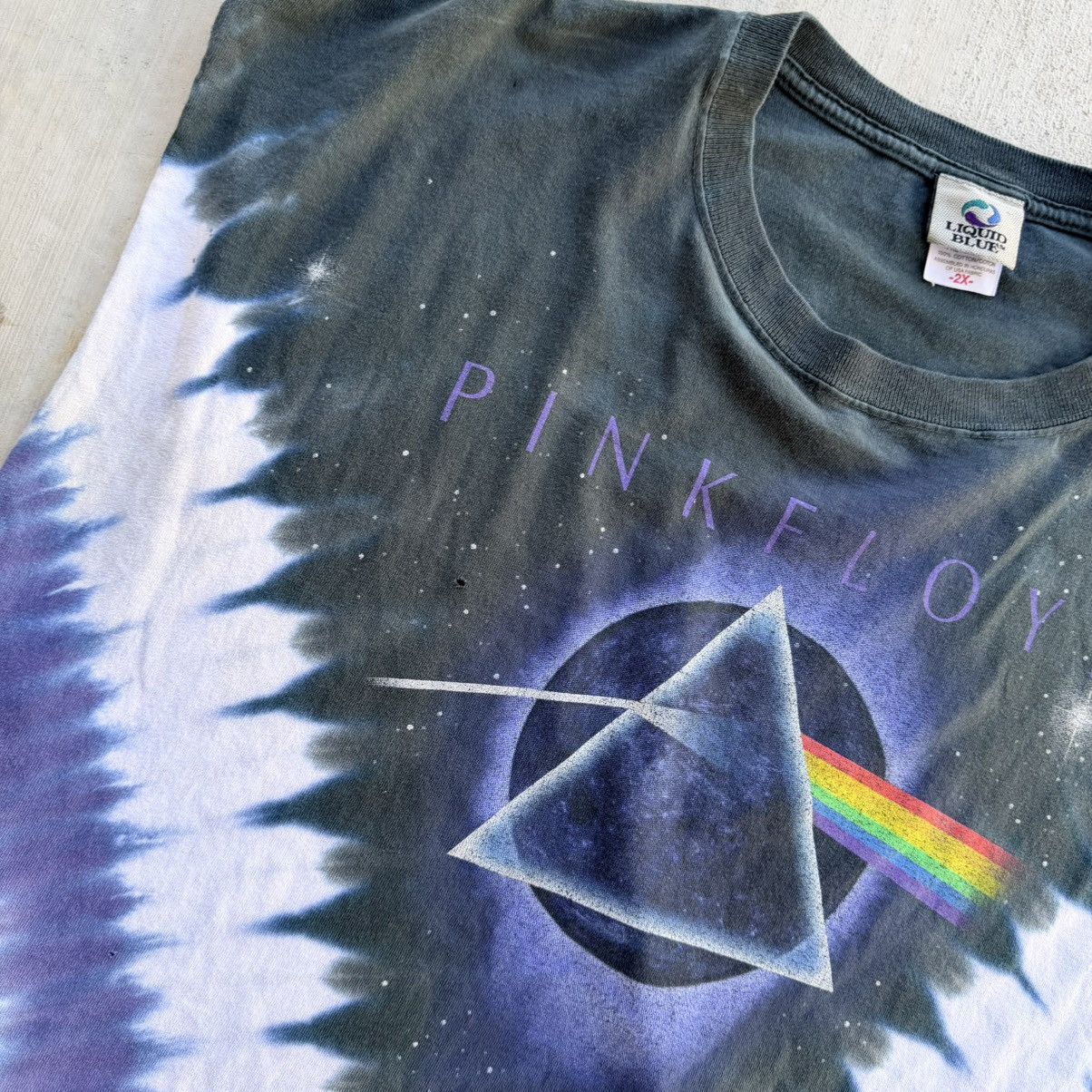 Liquid Blue Vintage Pink Floyd Band Tank Top Liquid Blue Y2K Size US XXL / EU 58 / 5 - 3 Thumbnail