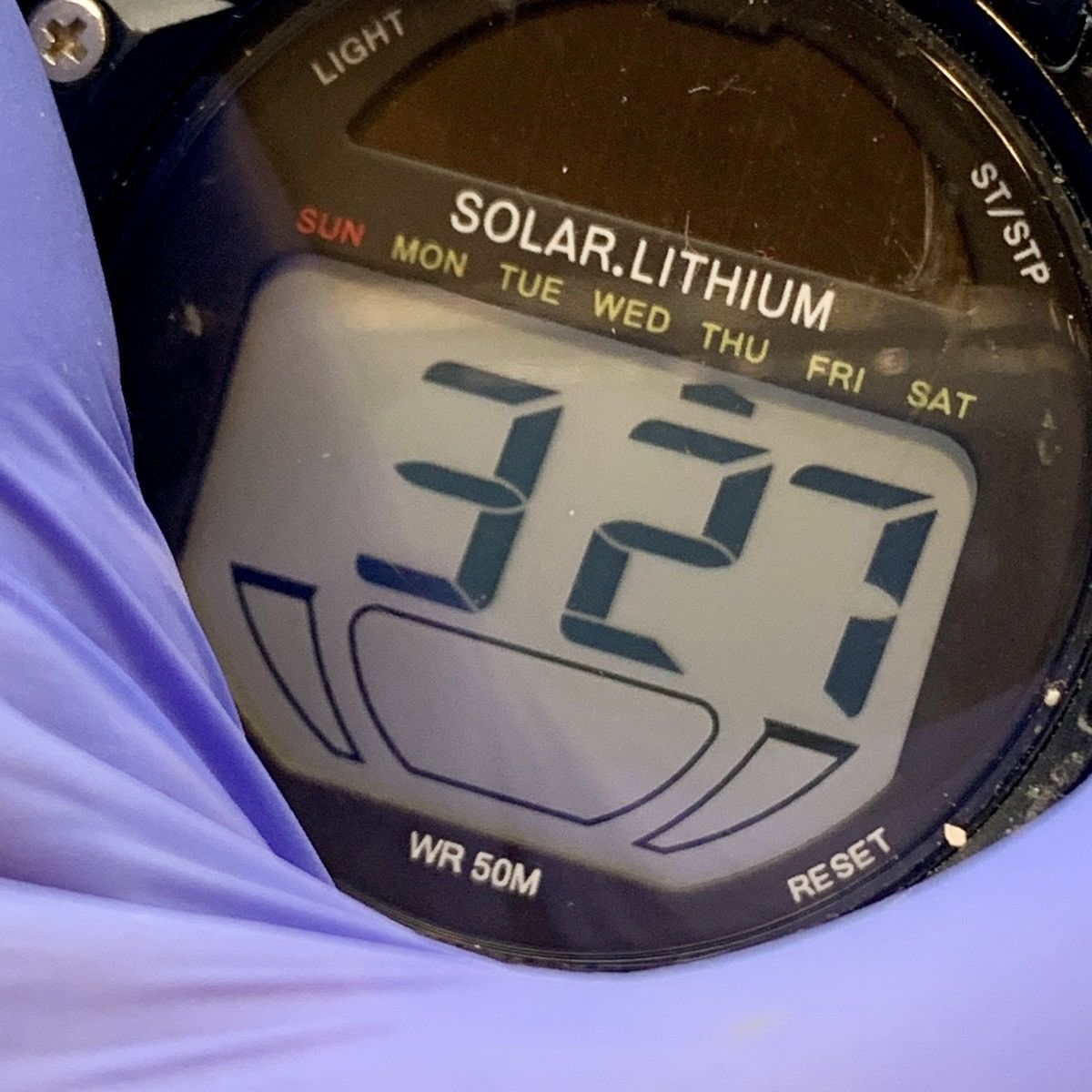 Other Men’s 82-102 Digital Wristwatch Working NOT SOLAR POWERED Size ONE SIZE - 9 Thumbnail