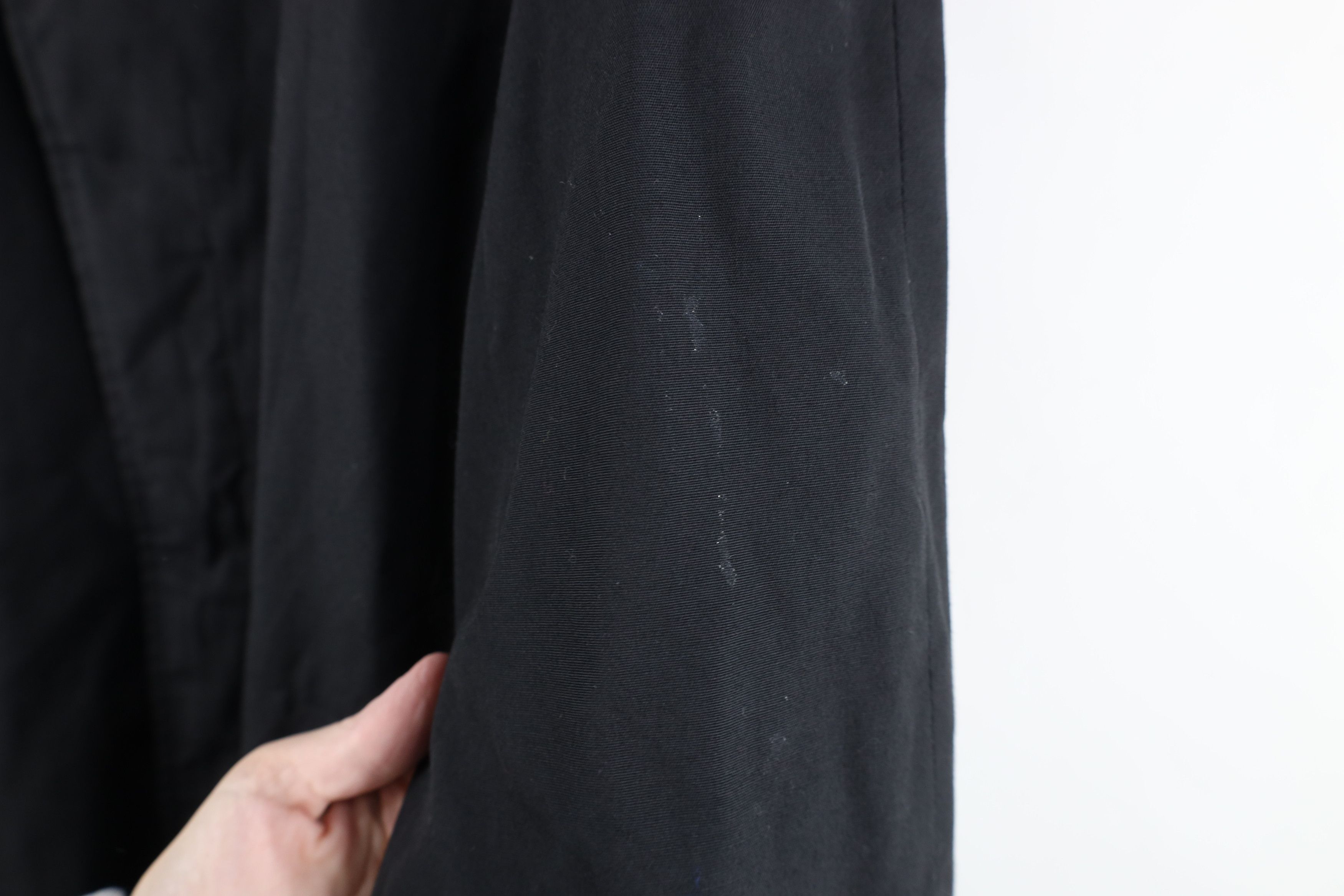 Vintage Vintage 50s 60s Streetwear Gabardine Trench Coat Black USA Size US XXL / EU 58 / 5 - 6 Thumbnail