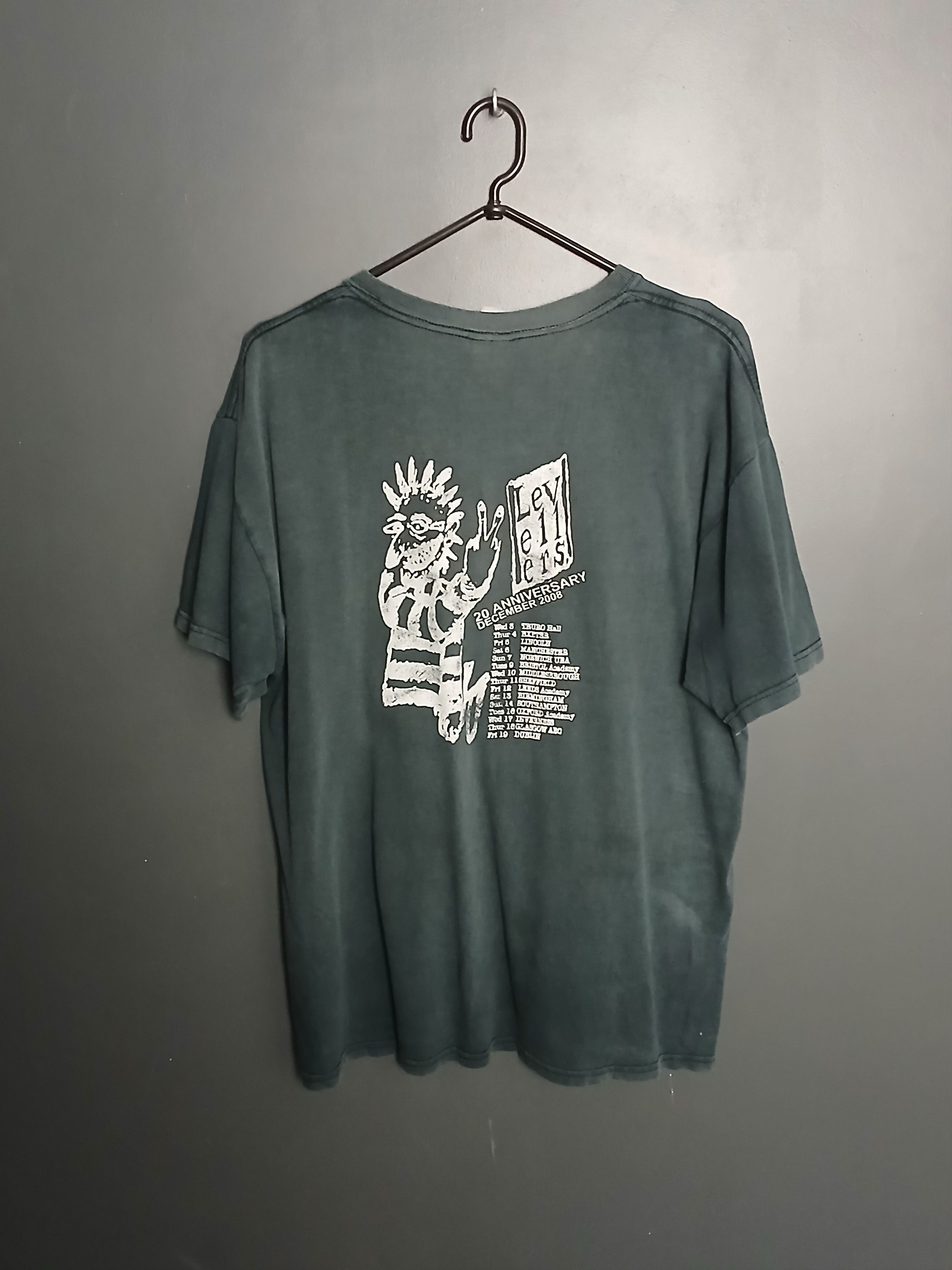 Band Tees 2008 Levellers 20 Anniversary T-Shirt Size US L / EU 52-54 / 3 - 2 Thumbnail