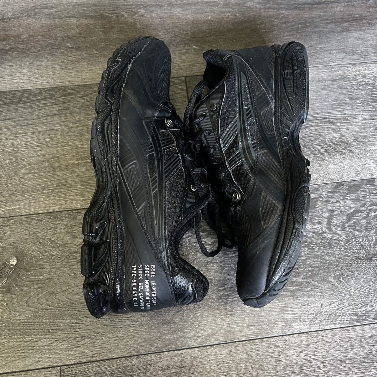 Asics ASICS Gel-Kayano 14 SBTG x Limited Etd Monsoon Patrol Black Size US 10.5 / EU 43-44 - 3 Thumbnail