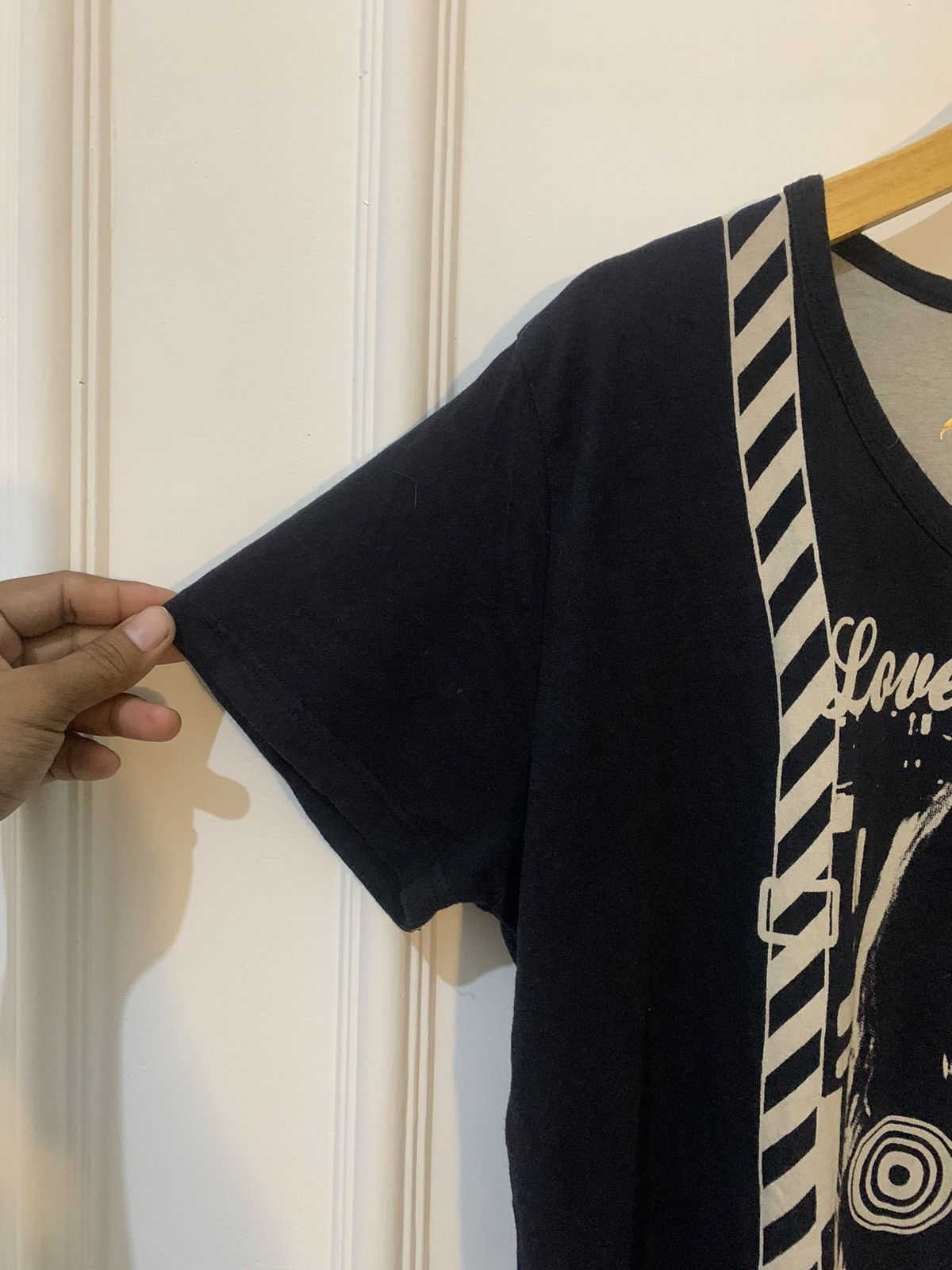 Hysteric Glamour × Le Grande Bleu (L.G.B.) × Yasuyuki Ishii Japanese brand poem DIG DEEP Gothic styel Size US XL / EU 56 / 4 - 6 Thumbnail
