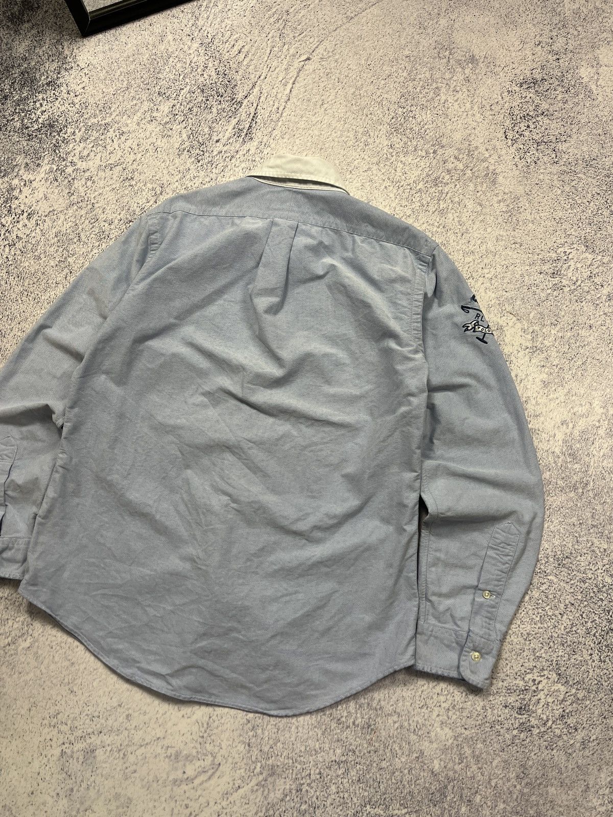 Polo Ralph Lauren × Ralph Lauren × Vintage Polo Ralph Lauren Mercer Bleecker Classic 2009 Team Shirt Size US M / EU 48-50 / 2 - 16 Thumbnail