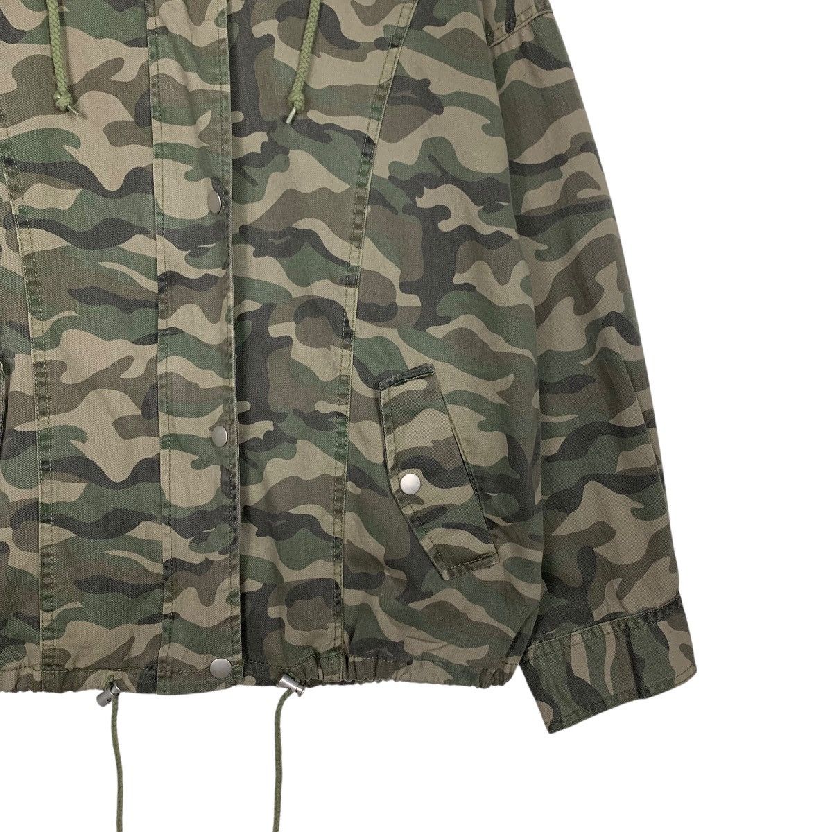 Japanese Brand COLONY 2139 Jungle Camo Hoodie Jacket Parka #2415-C108 Size US S / EU 44-46 / 1 - 4 Thumbnail