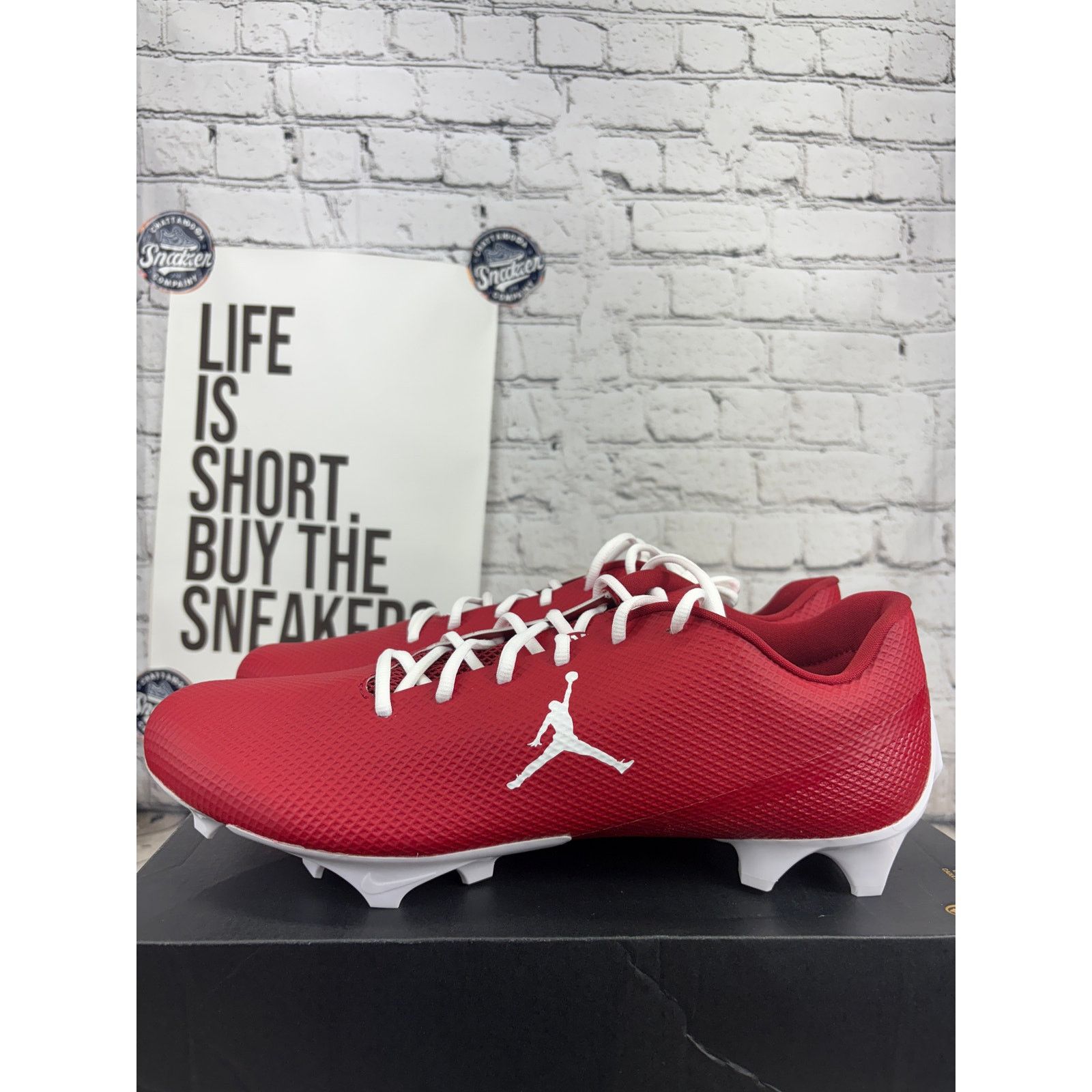 Nike Nike Sooners Jordan Vapor Edge Speed 360 Cleats Mens 15 Size US 15 / EU 48 - 4 Thumbnail