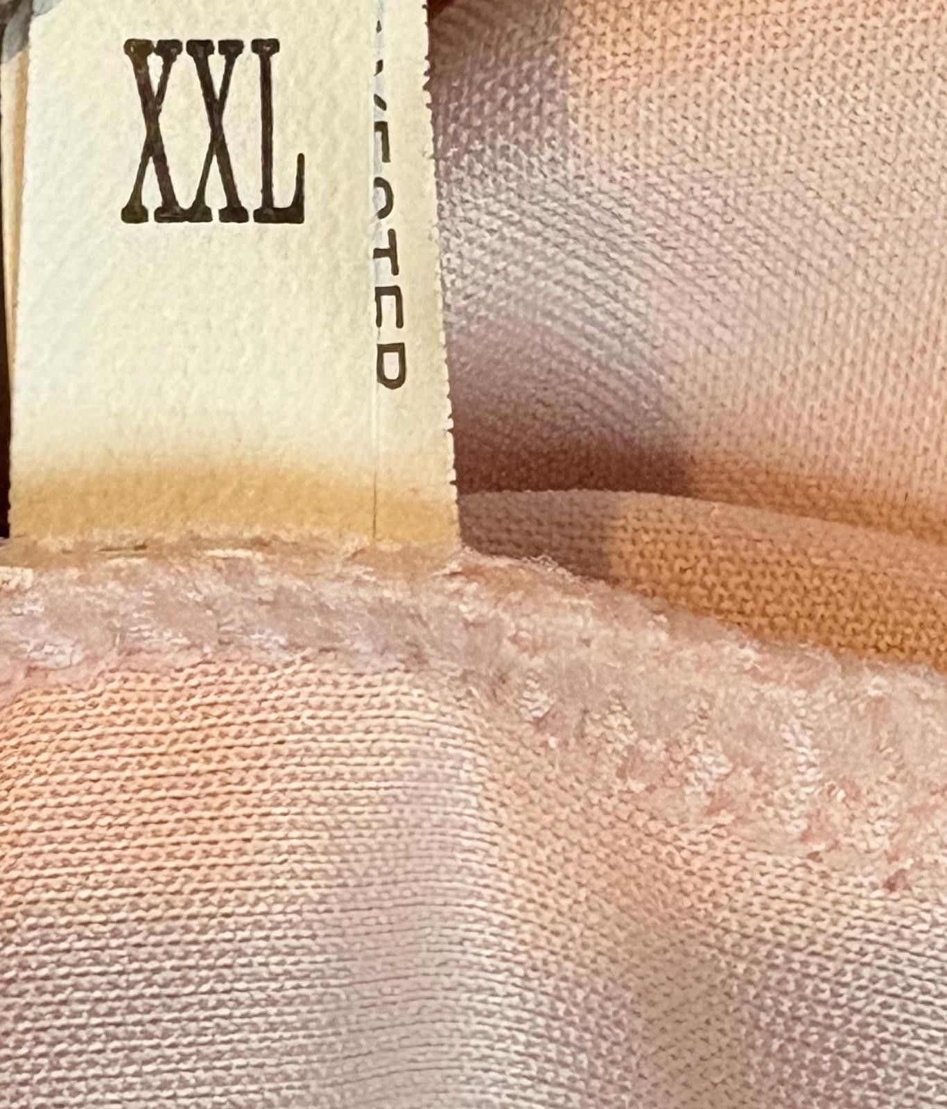 Unknown London Soft Pink Off-Shoulder Midi Dress Size XXL / US 16-18 / IT 52-54 - 3 Thumbnail