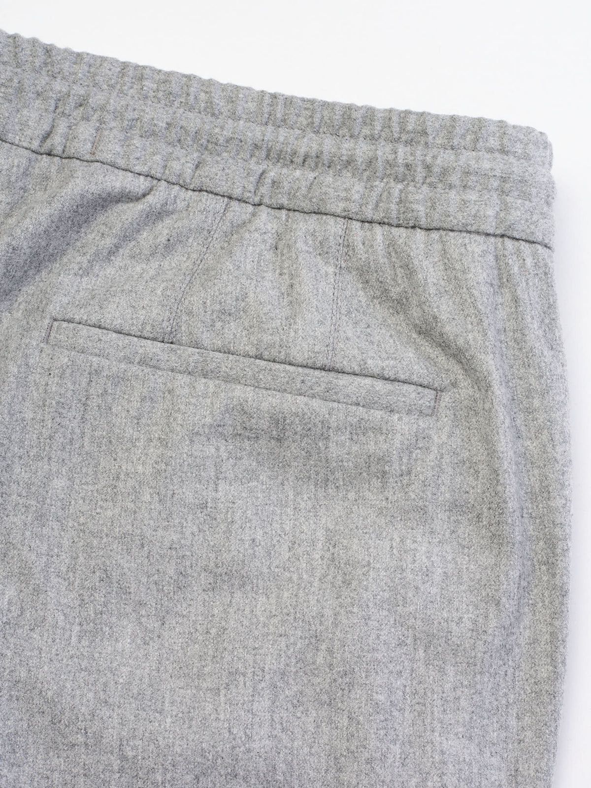 Ermenegildo Zegna ERMENEGILDO ZEGNA Gray Wool-Cashmere-Silk Drawstring Size US 36 / EU 52 - 8 Thumbnail