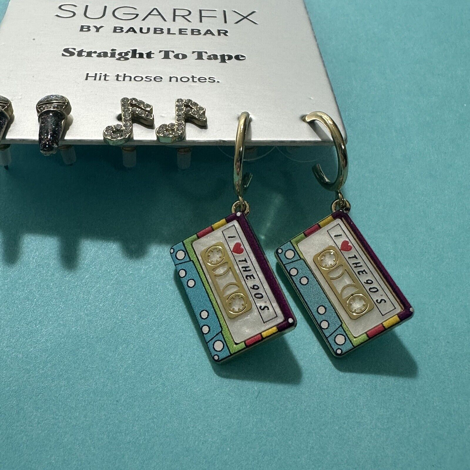 Other SUGARFIX by BaubleBar Straight To Tape Earring Set Gold Size ONE SIZE - 5 Thumbnail
