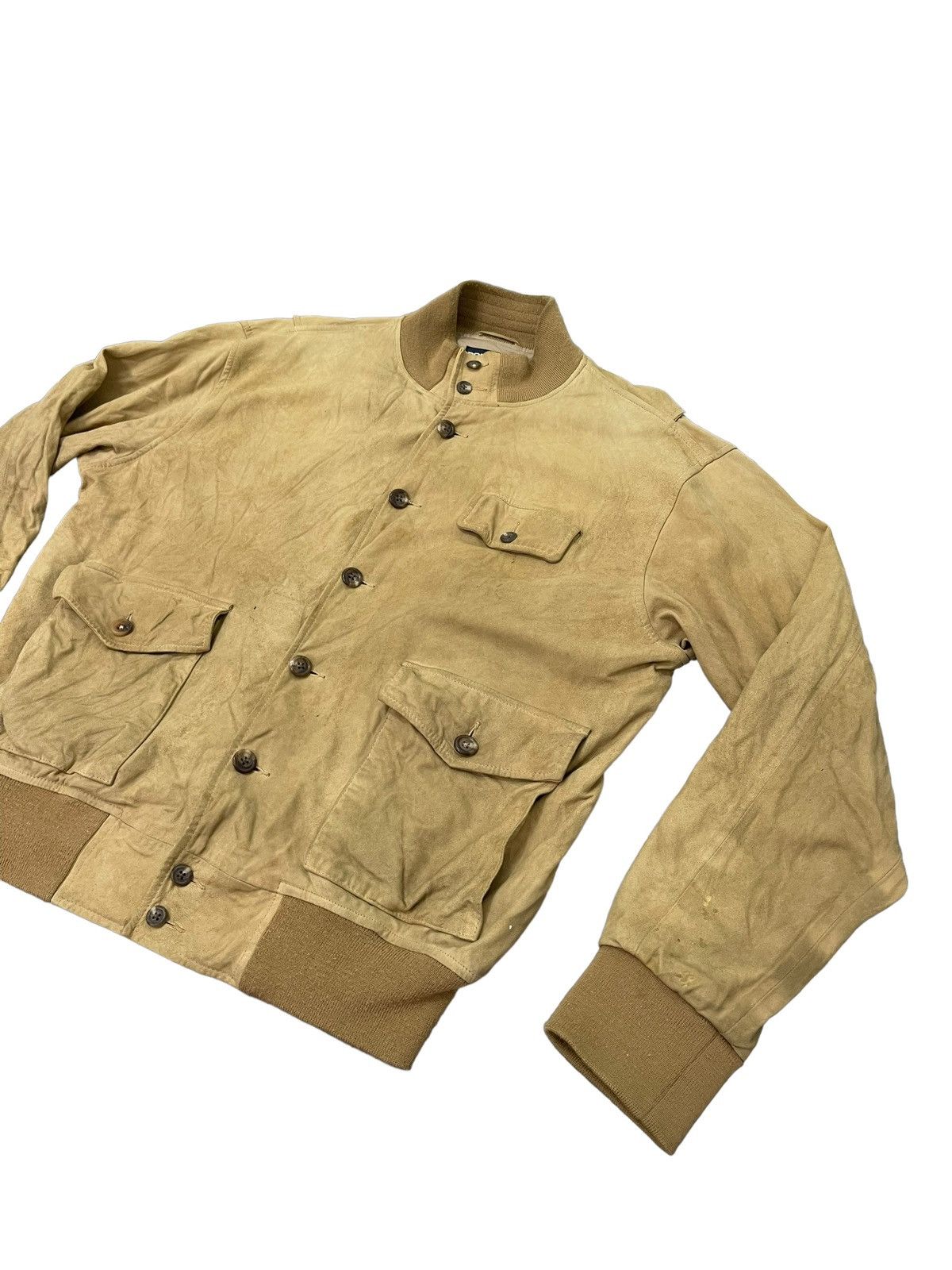 Polo Ralph Lauren Soft Leather Vtg Polo Golf Ralph Lauren Bomber Jacket 5🟩8 Size US M / EU 48-50 / 2 - 3 Thumbnail
