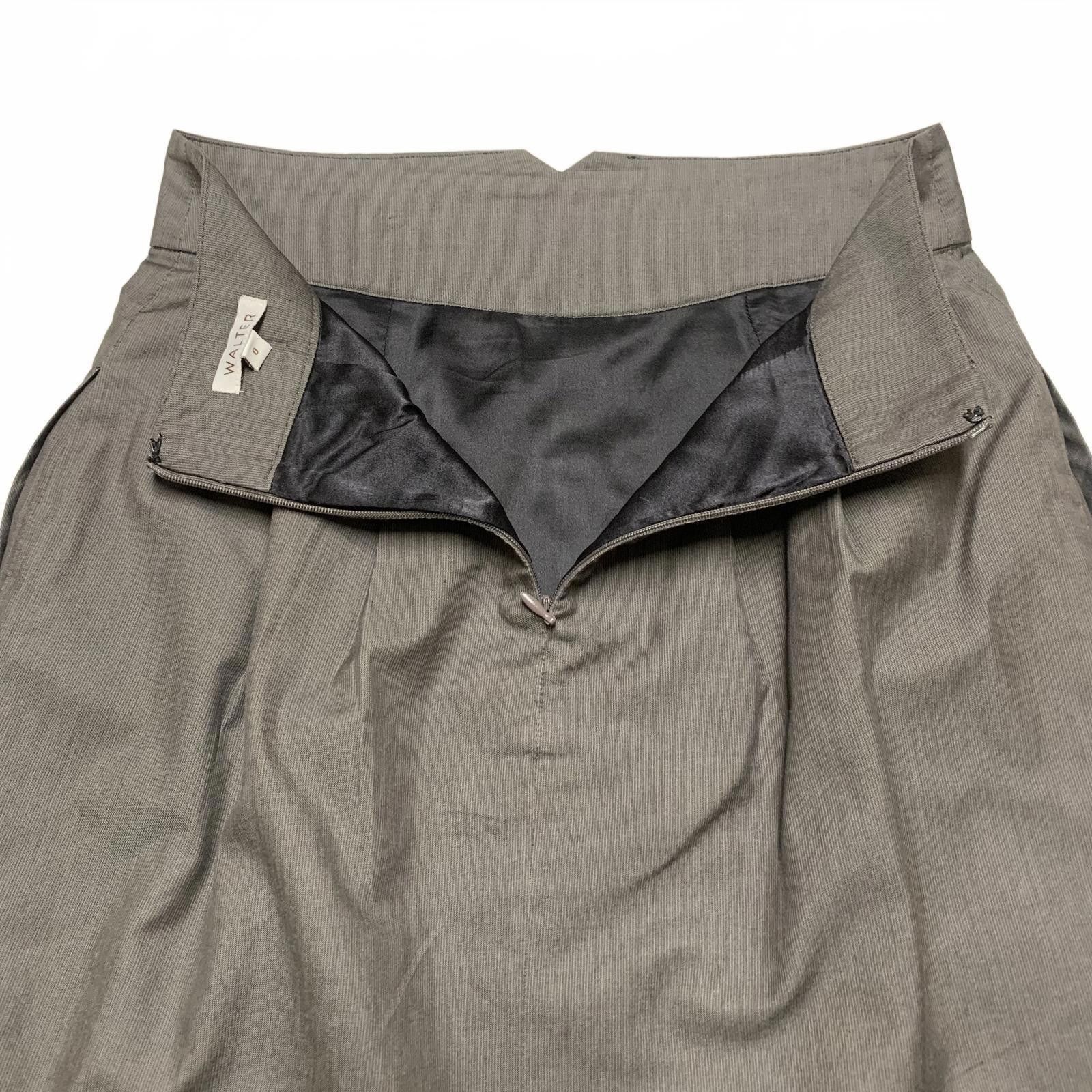 Walter Van Beirendonck Walter Women's Size 0 Gray Pencil Skirt Size 25" / US 0 / IT 36 - 7 Thumbnail