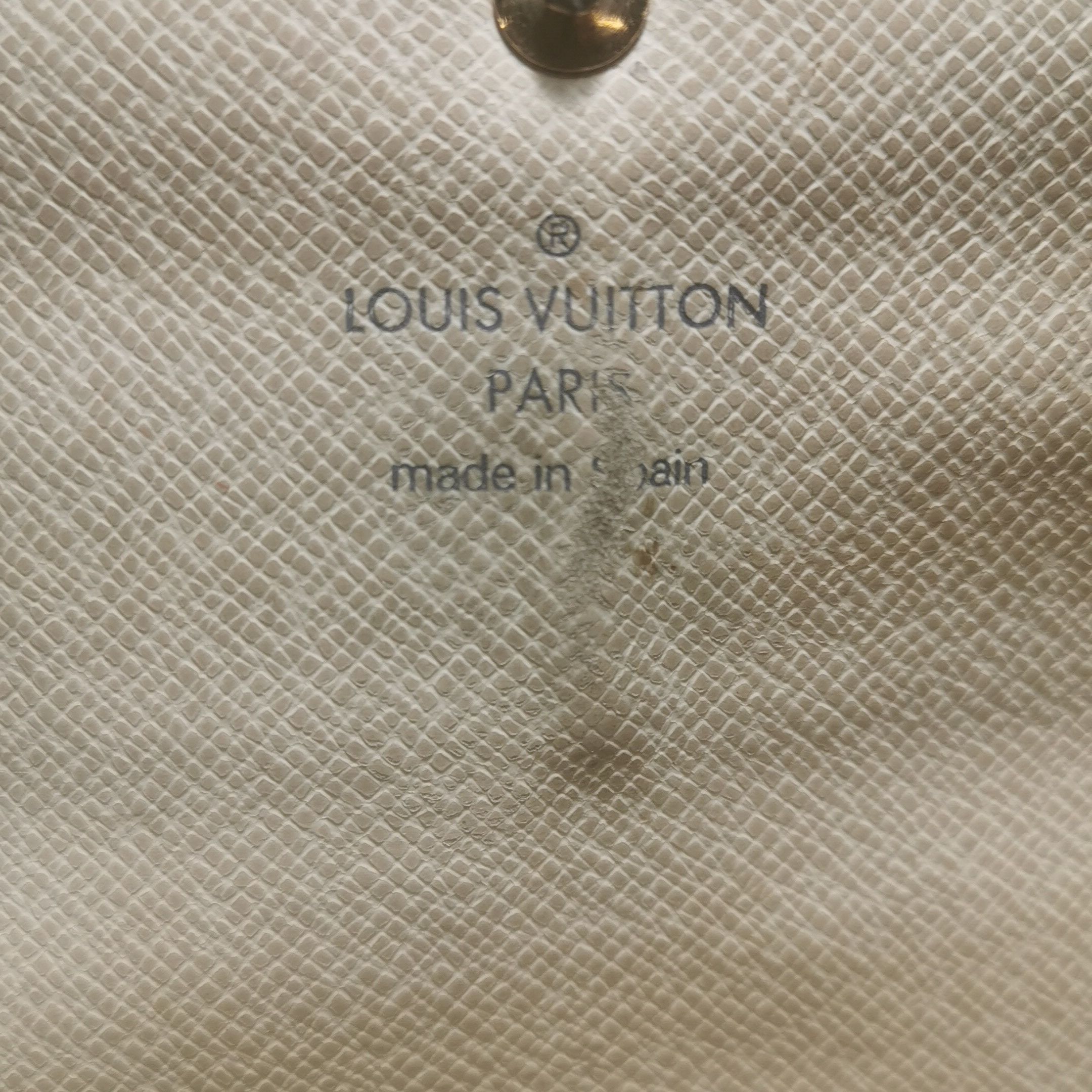 Louis Vuitton Louis Vuitton (LV) Sarah Checkerboard Snap Wallet -y2506 Size ONE SIZE - 9 Thumbnail