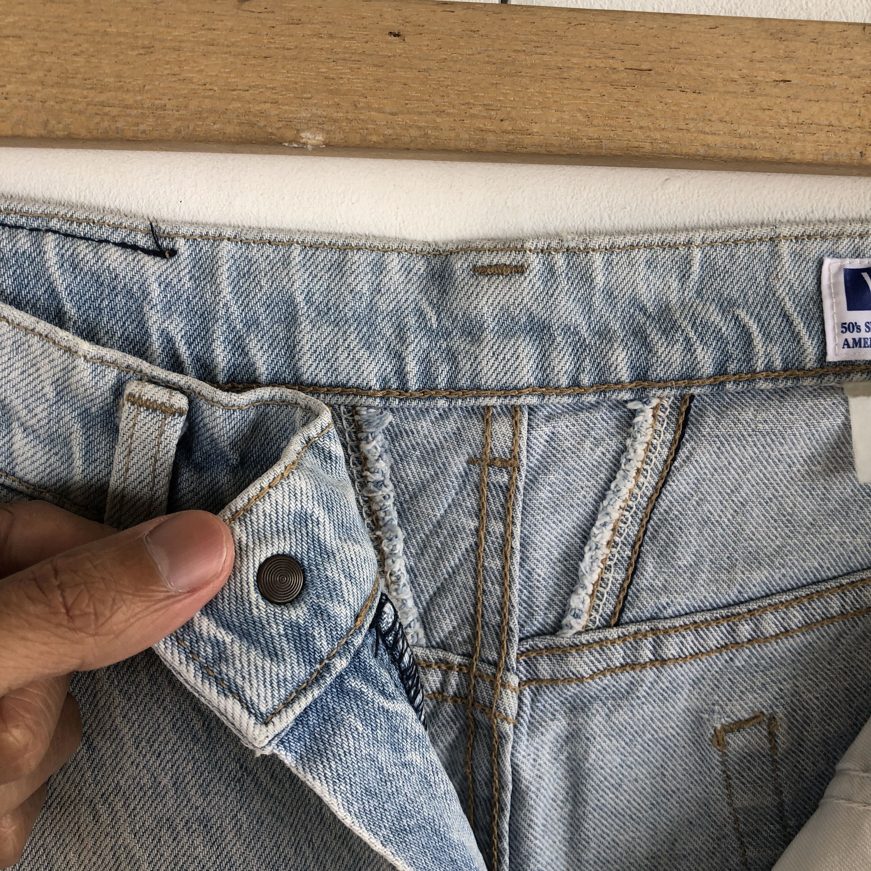 Wrangler Vintage Wrangler Sunfaded Jeans Light Wash Wrangler Denim Size 24" / US 00 / IT 34 - 6 Thumbnail