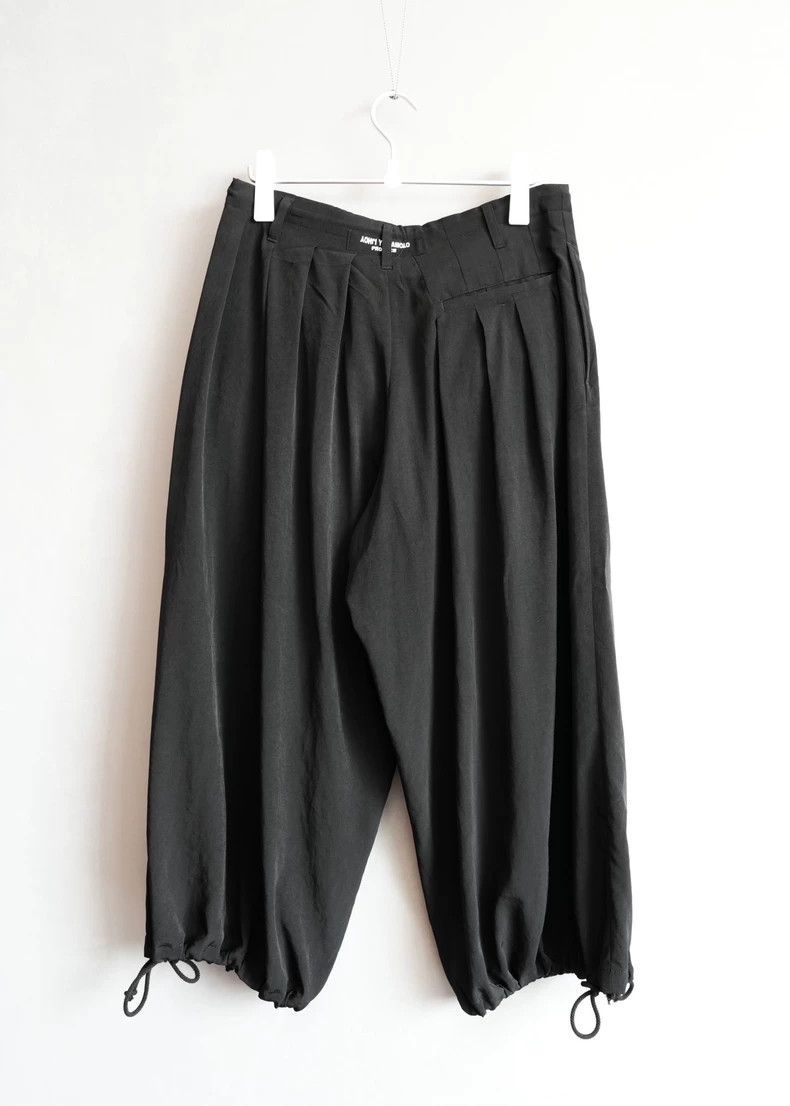 Yohji Yamamoto Yohji Yamamoto size 2 21SS Pleated Triacetate Balloon Pant Size US 28 / EU 44 - 2 Thumbnail
