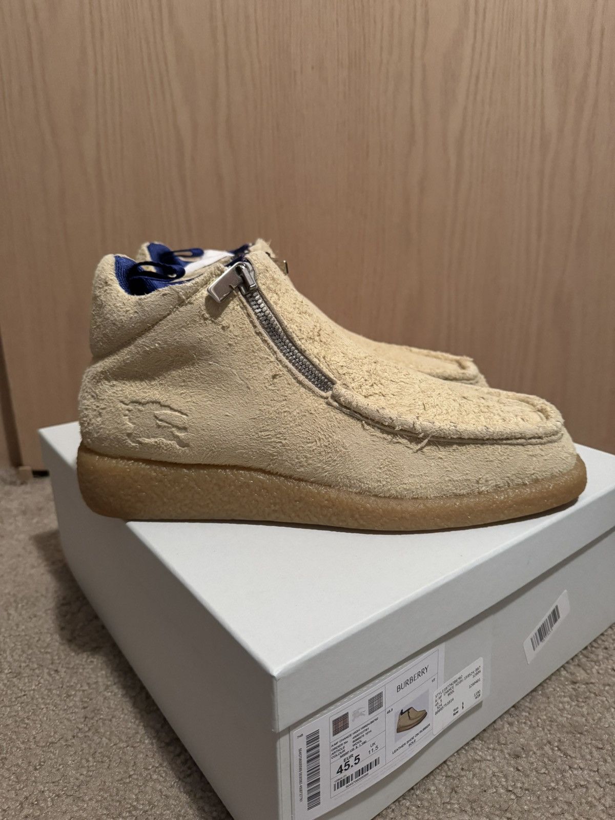 Burberry Burberry Chance Suede Boot Size US 11.5 / EU 44-45 - 2 Thumbnail